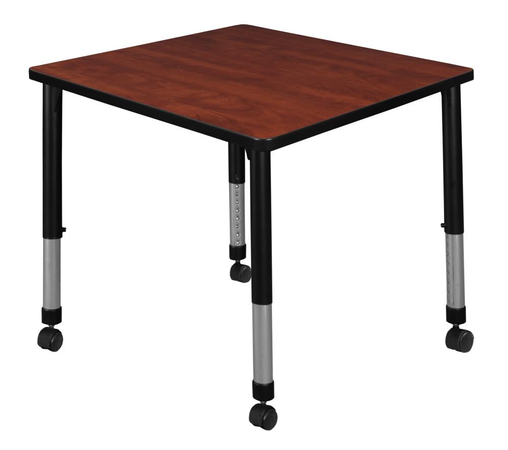 Regency TB3030CHAPCBK Classroom Tables Red 4-Person Training Table (30-in W x 34-in H)