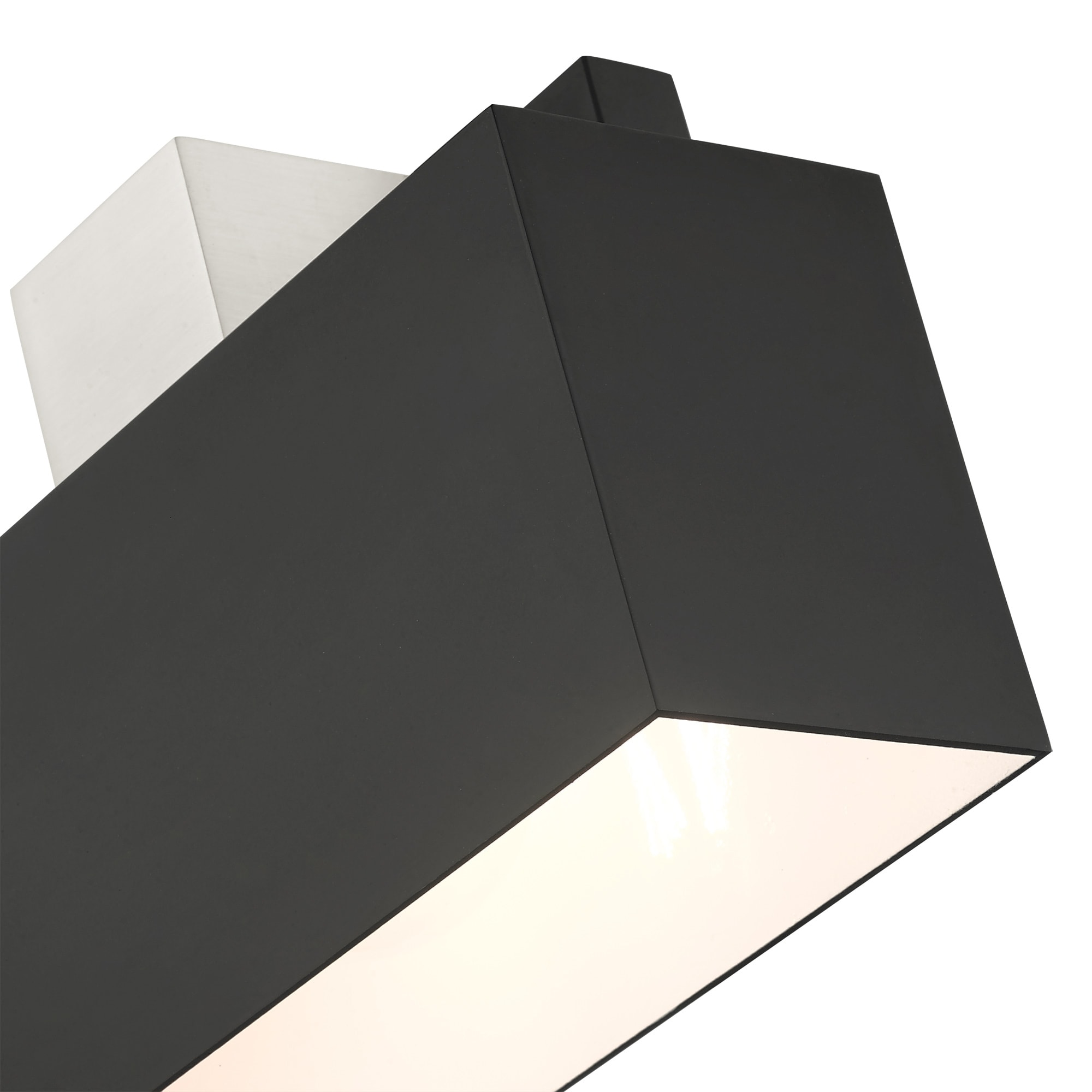 Lynx Minimalist Black Brass Outdoor ADA Wall Sconce