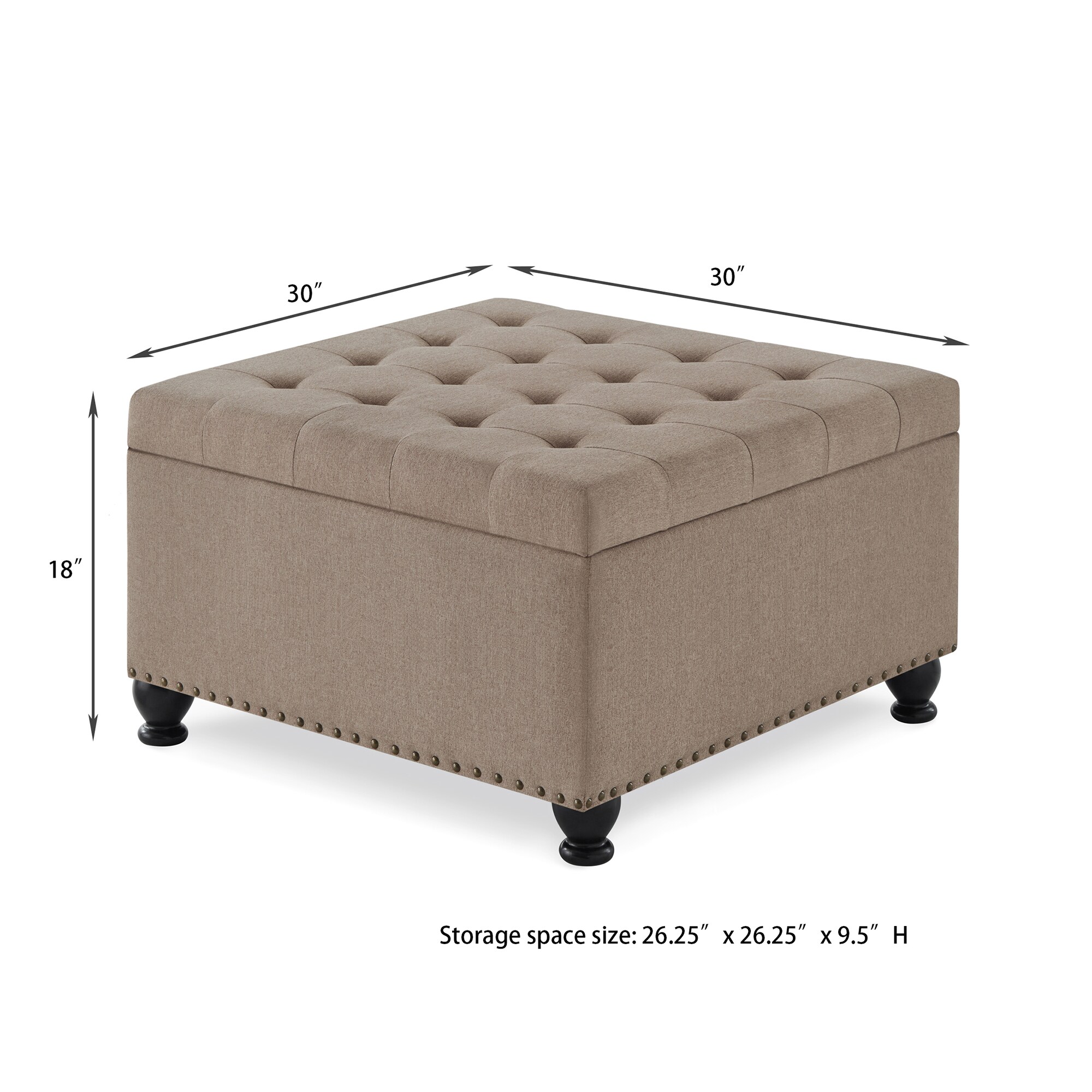 Bybafun YD3800030 Indoor-Ottomans - View #4