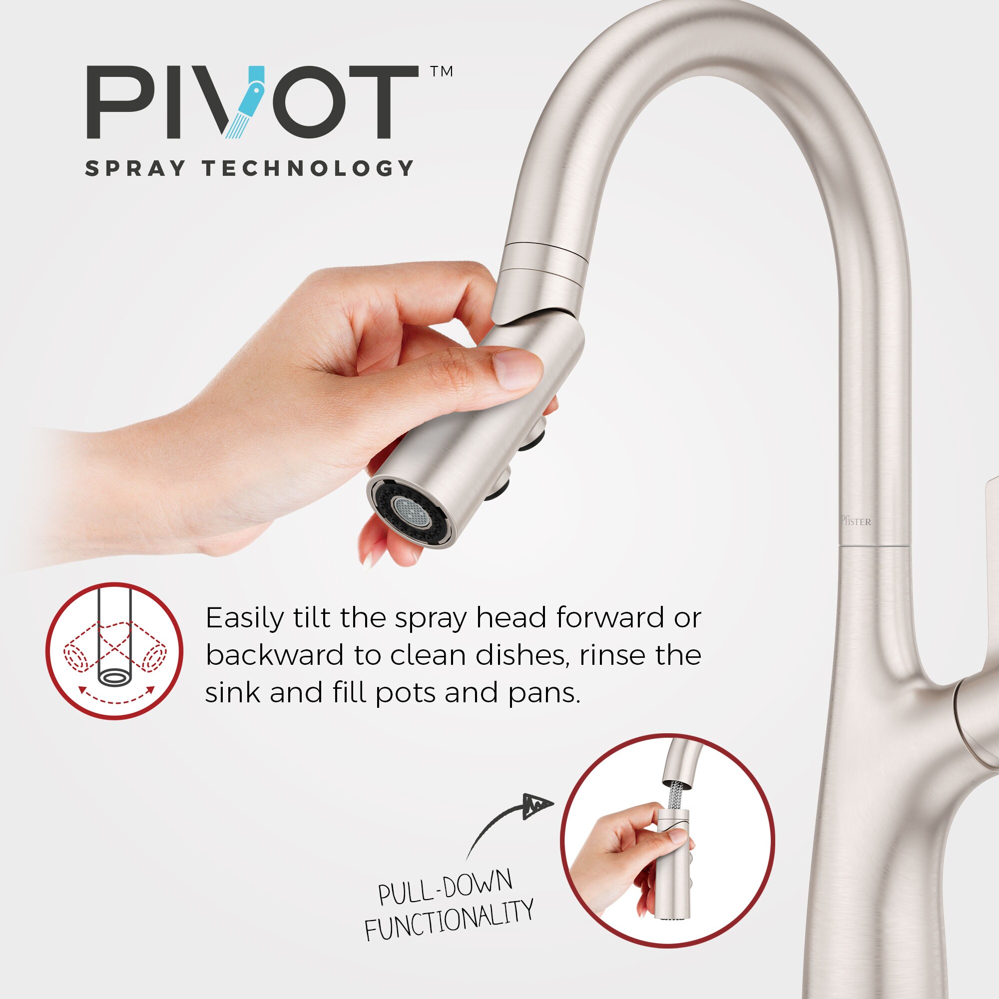 Pfister F-529-7TSOGS Kitchen-Faucets - View #3