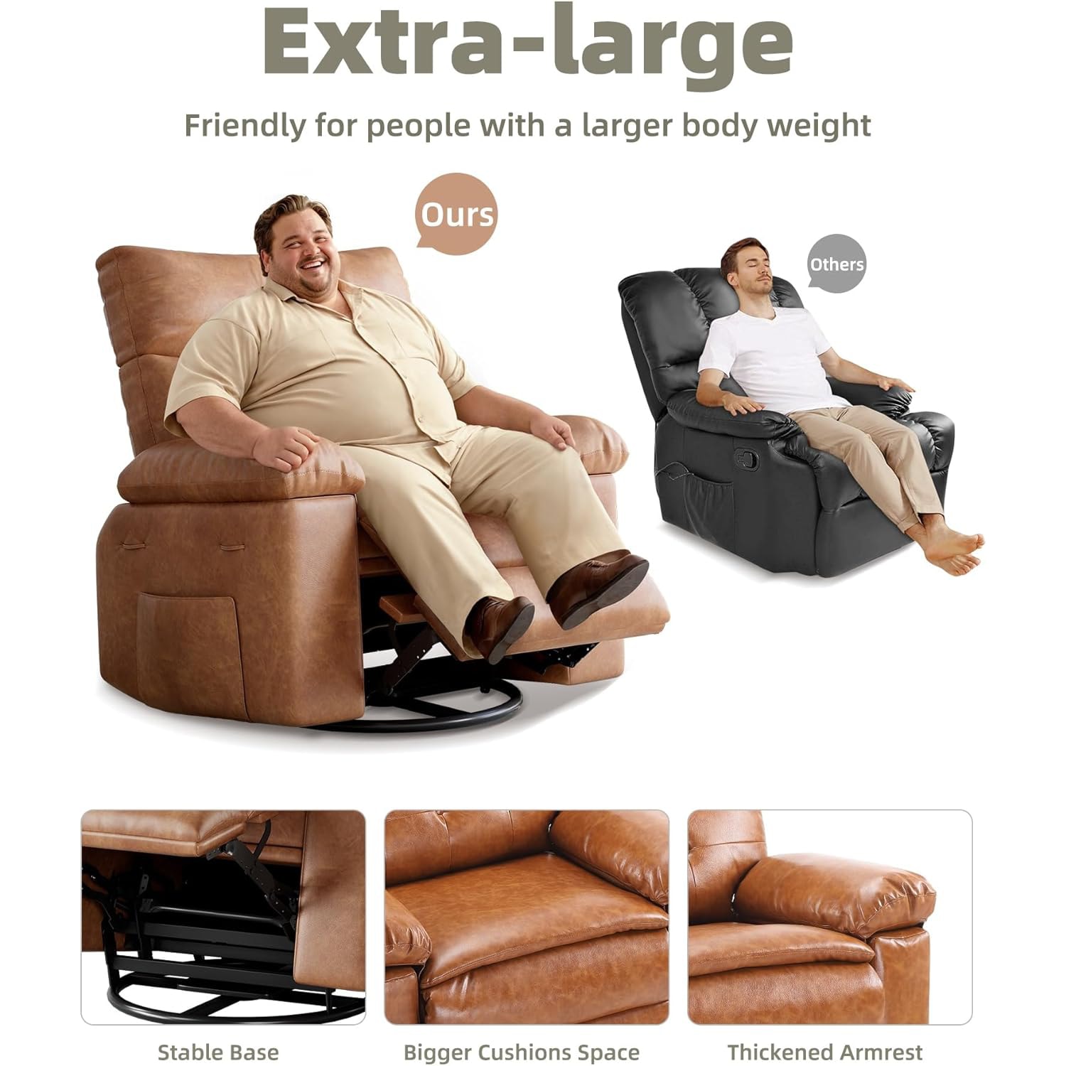 Der Rose LMXPHO-337W-0911CRCE recliners - View #2