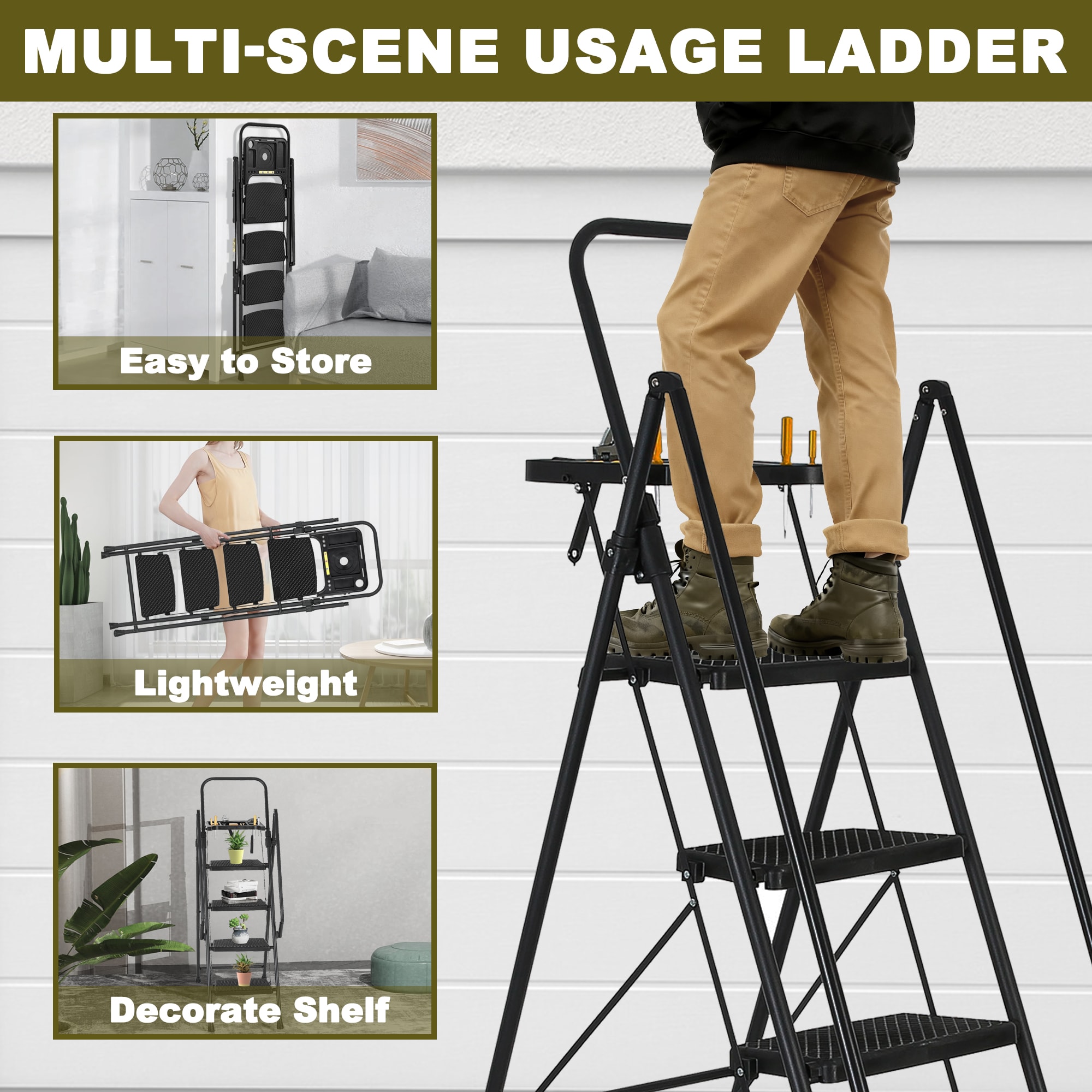 Tatayosi T-FST-T4B-GS Step-Ladders - View #6
