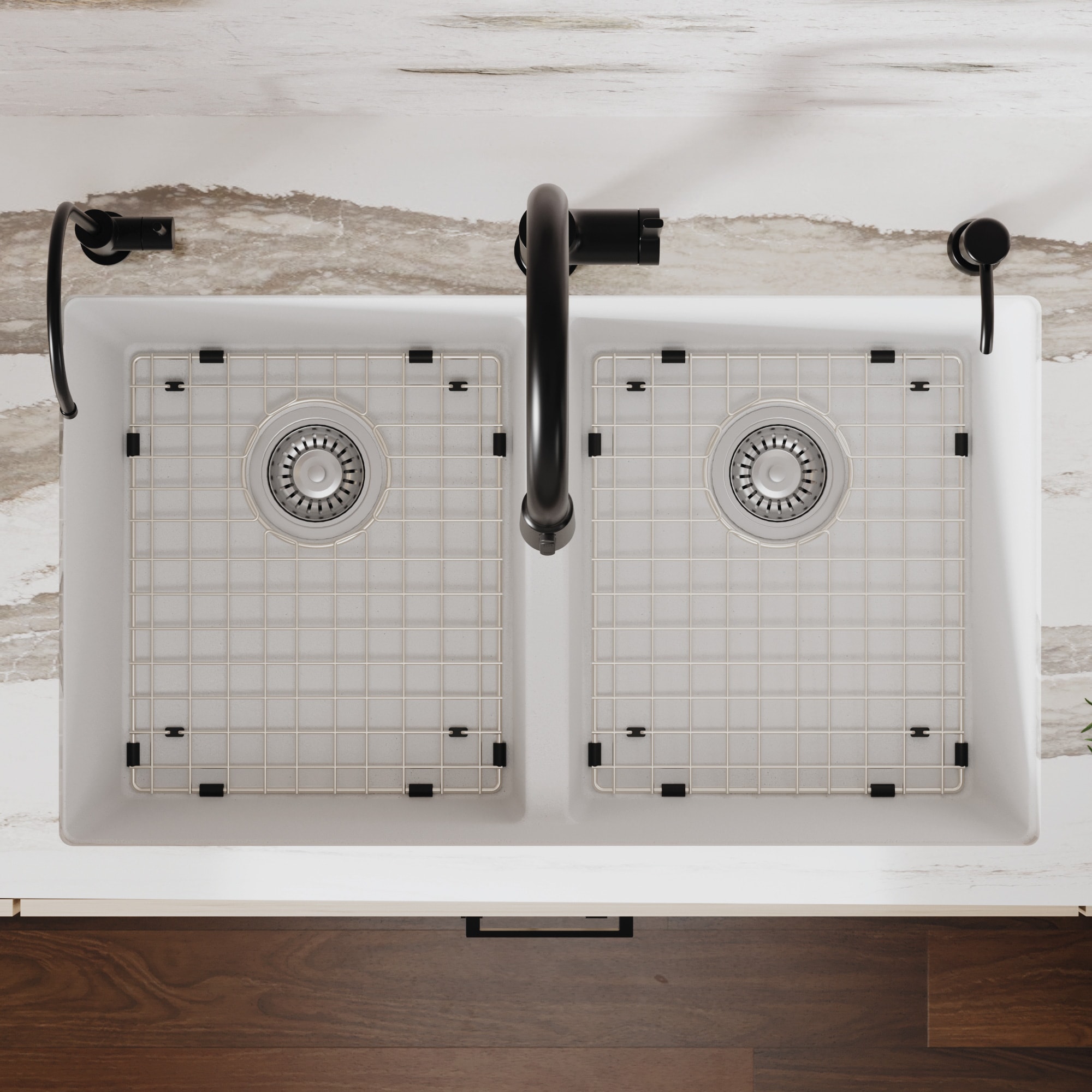Karran QU-810-WH-PK1 Kitchen-Sinks - View #8