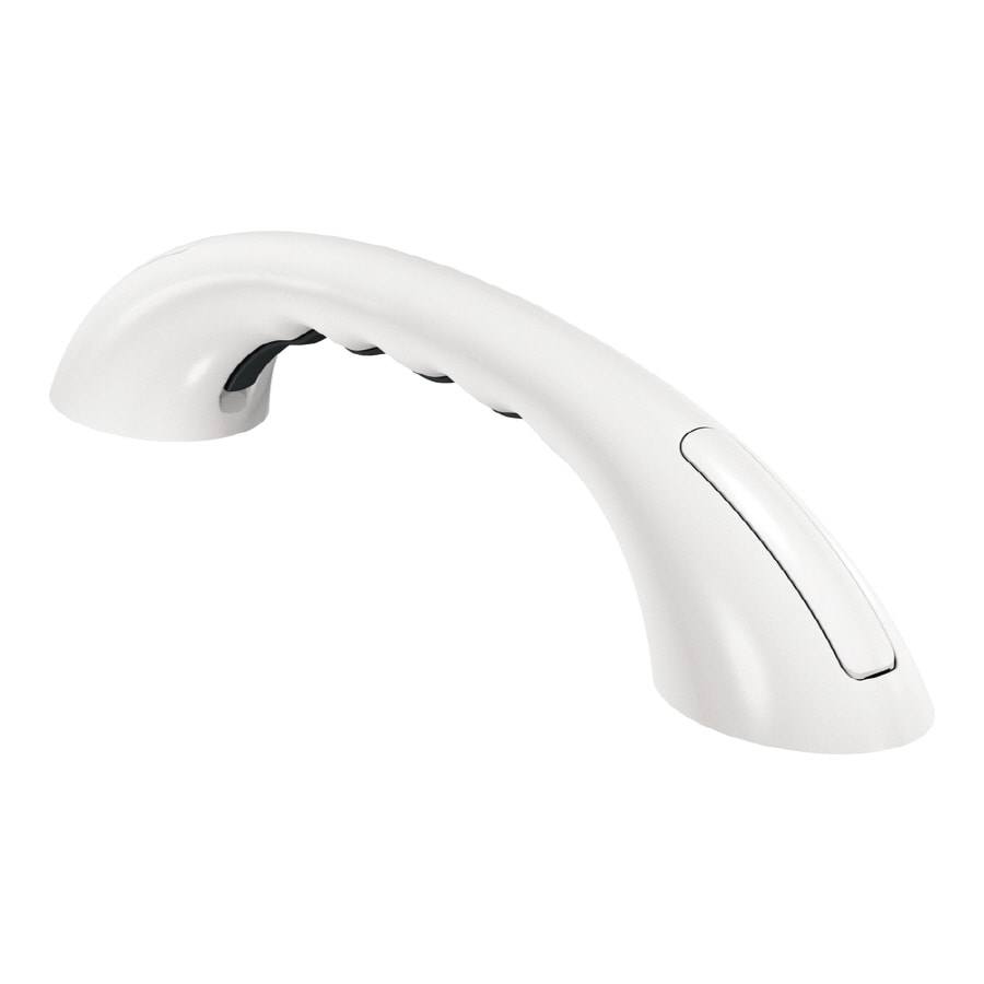 Moen Home Care Grab-Bar 9-in White Wall Mount Grab Bar (250-lb Weight  Capacity) in the Grab Bars department at 
