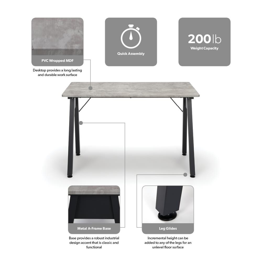 OFM ESS-1050-BLK-CNC desks - View #3