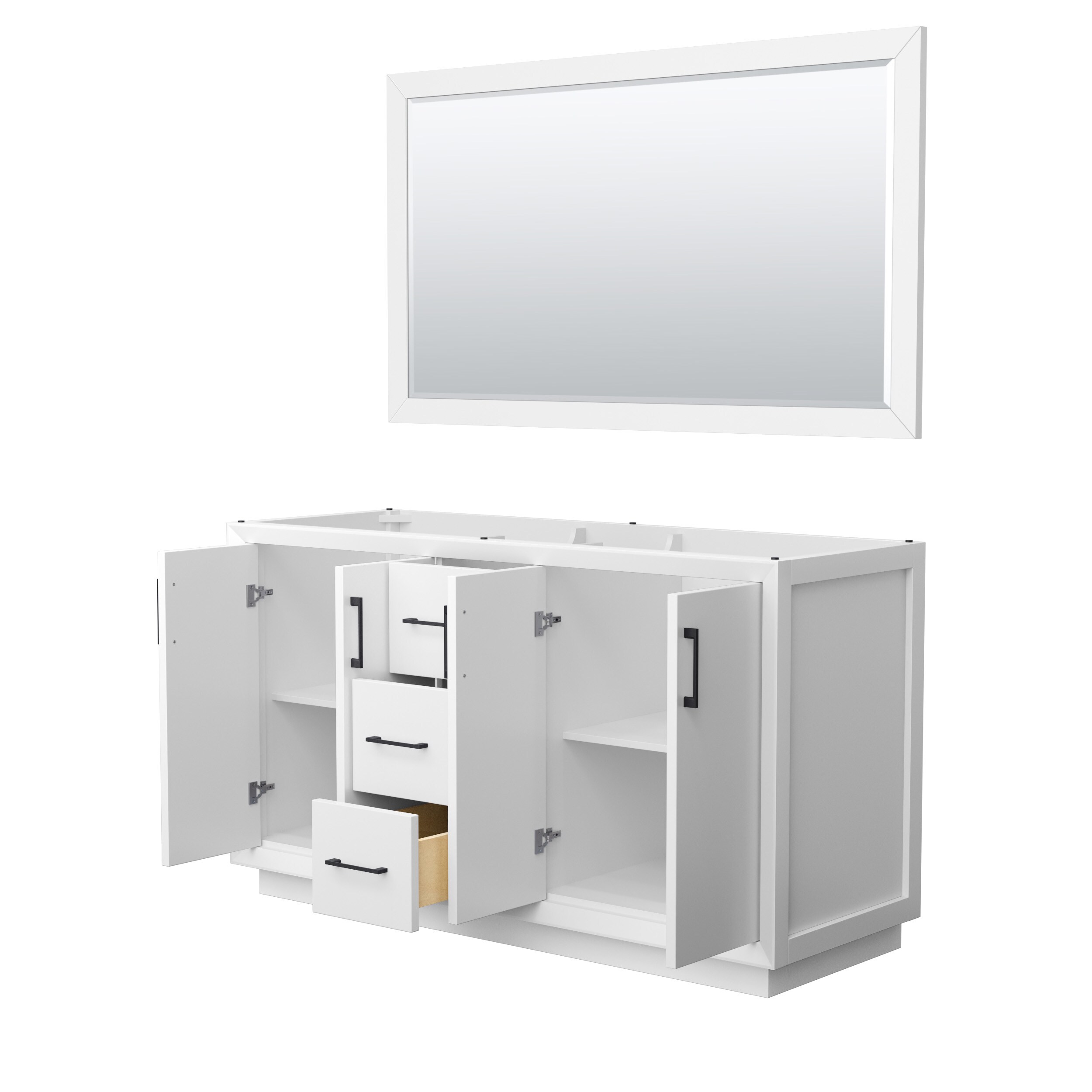 Wyndham Collection WCF414160DWBCXSXXM58 vanities - View #2