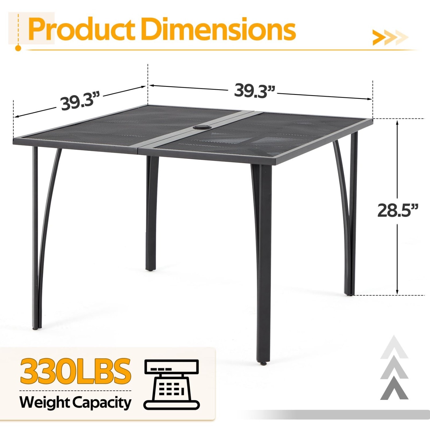 AECOJOY 16200GR-LS01 Patio-Tables - View #3