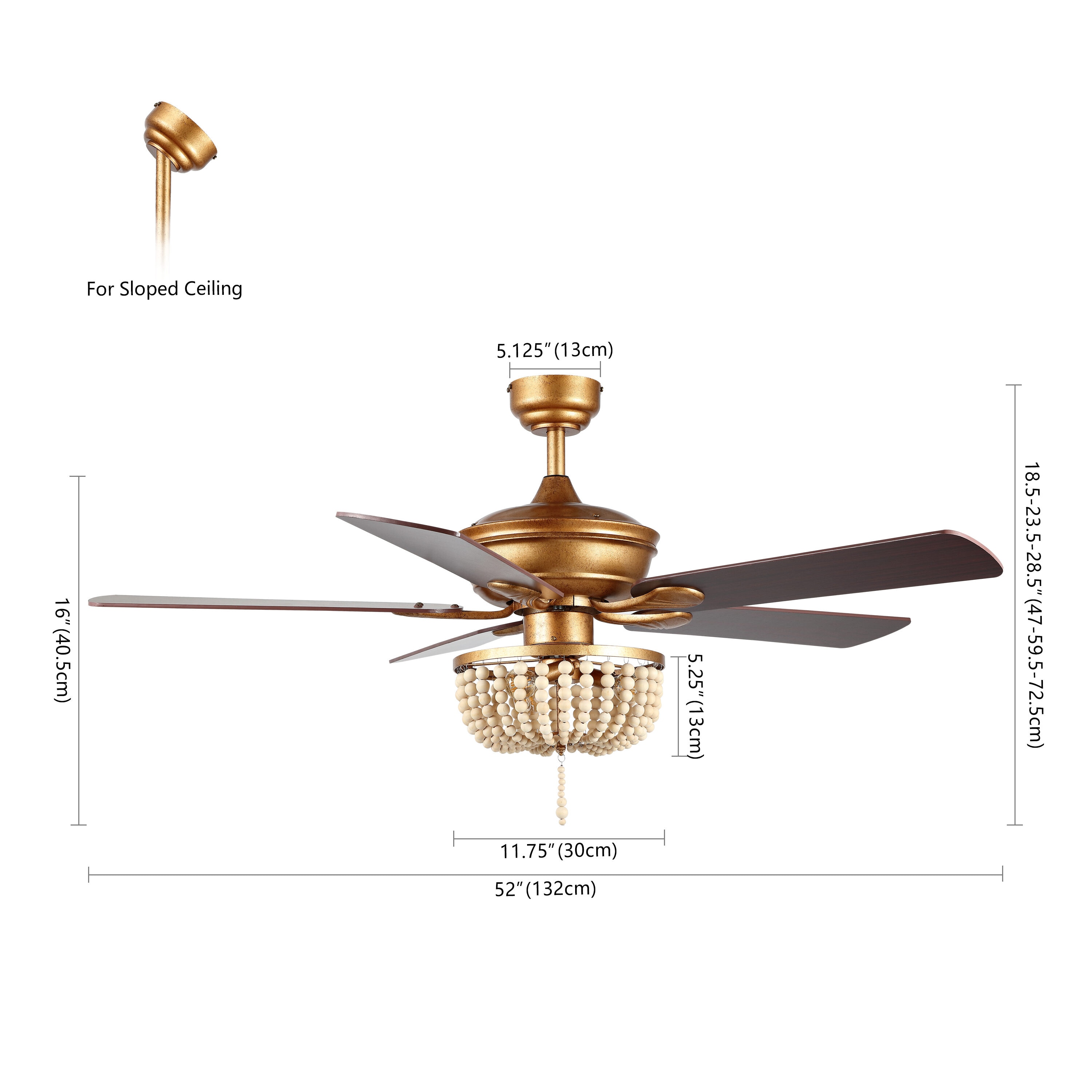 JONATHAN  Y JYL9618A Ceiling-Fans - View #5