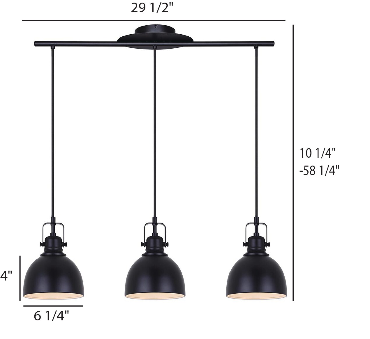 Canarm IPL622A03BK Pendant-Lights - View #4