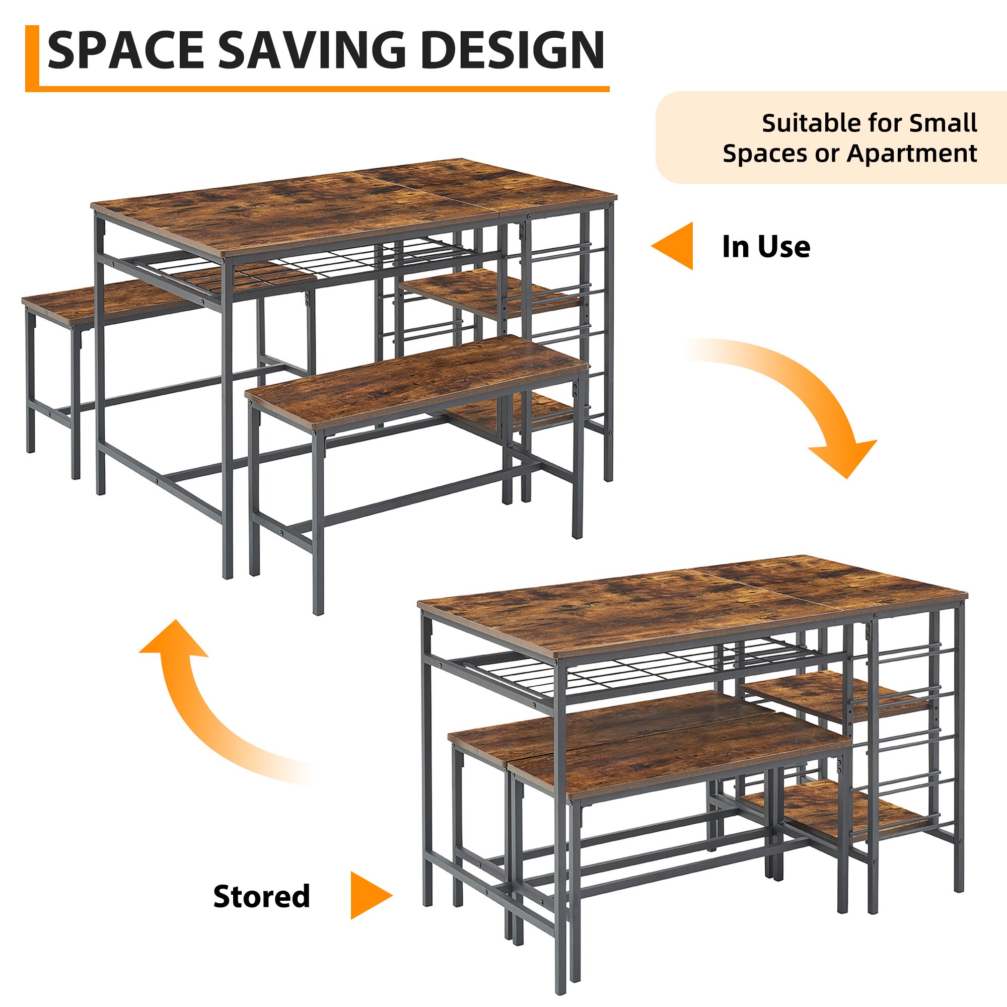 IdealHouse BZI-UKZR-YGI5TROT4OU Dining-Sets - View #3