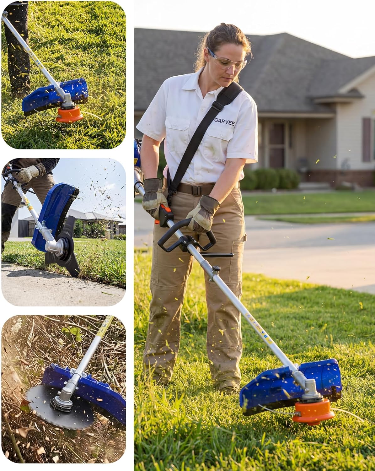 GAOMON CQC-ASNJKEG2TH0 Cordless-Elec-Push-Mowers - View #4
