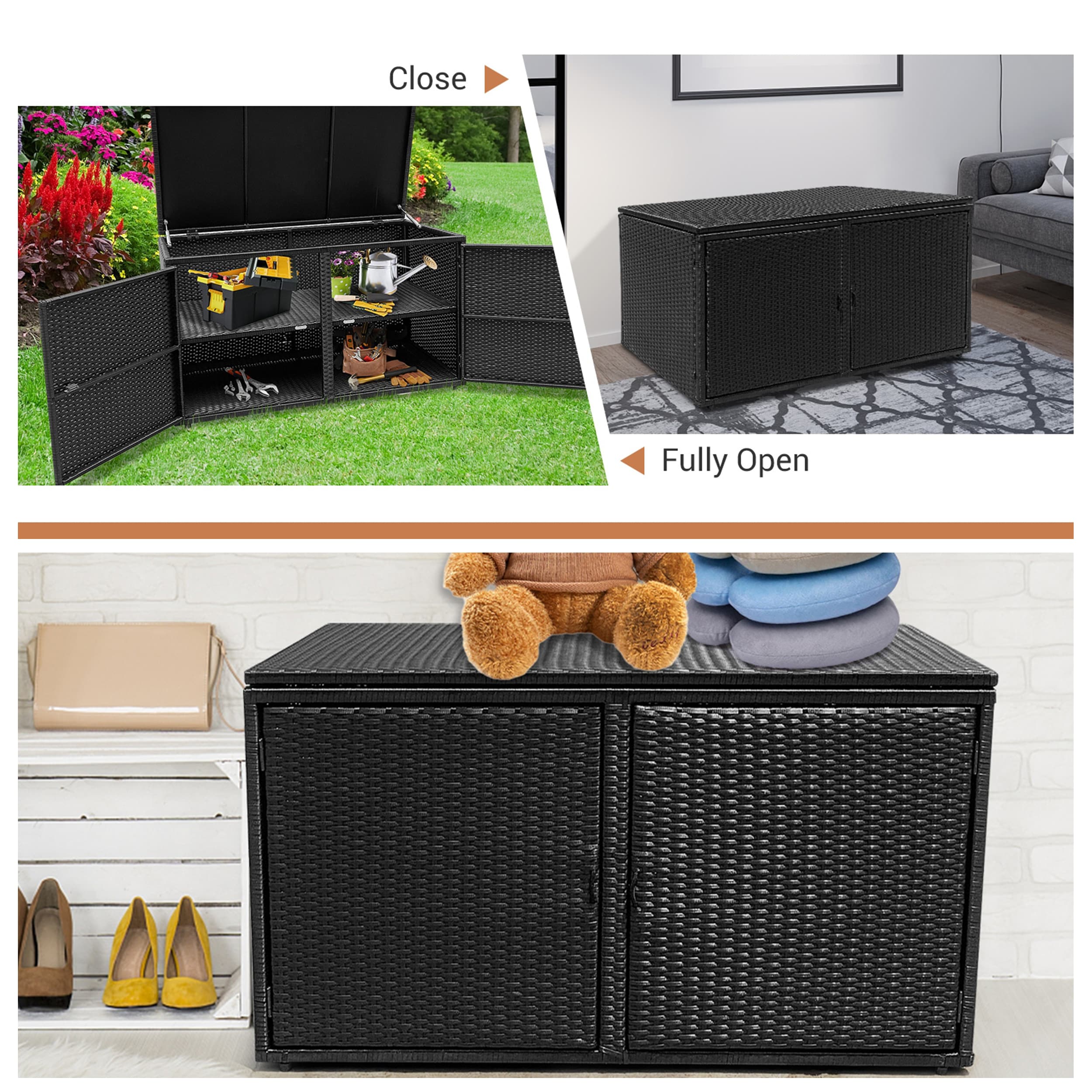Poinic CWJDS62862DK Small-Outdoor-Storage - View #5