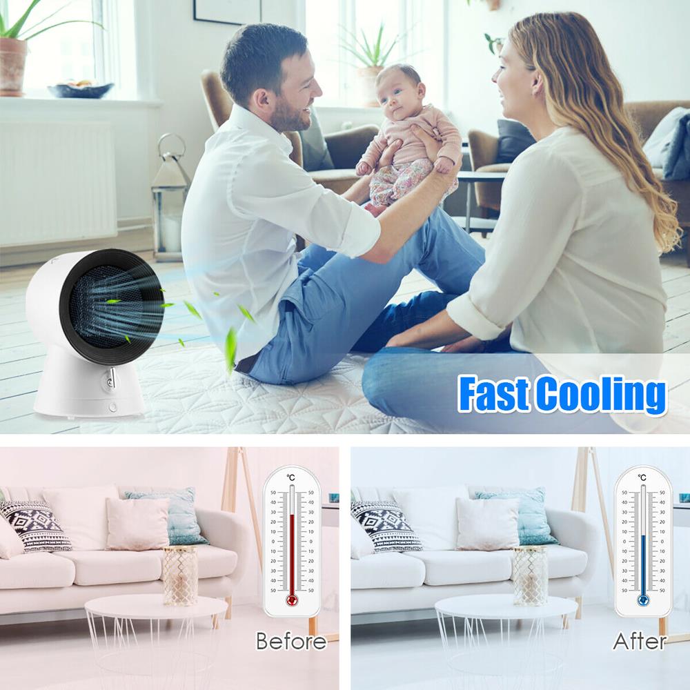 Costway EP24389WH Portable-Electric-Heat - View #2