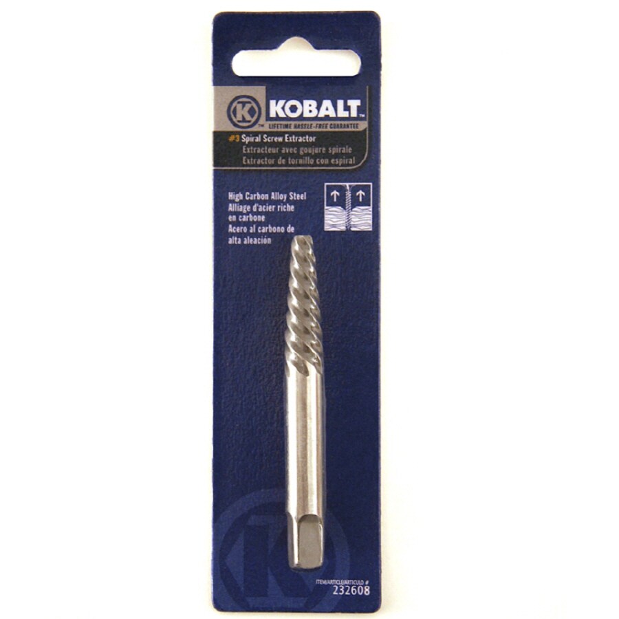 Kobalt Kobalt Screw Extractor #3 at Lowes.com