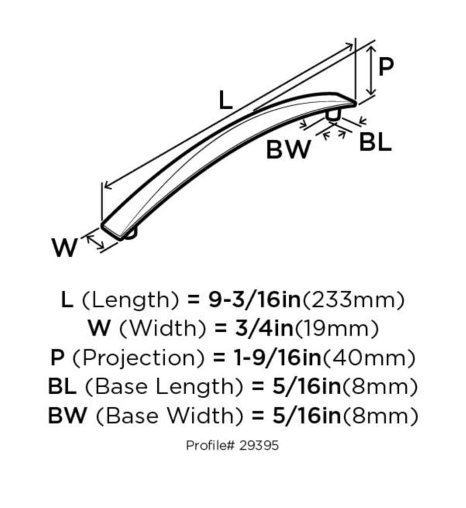Amerock BP29395ORB Cabinet-Pulls - View #3
