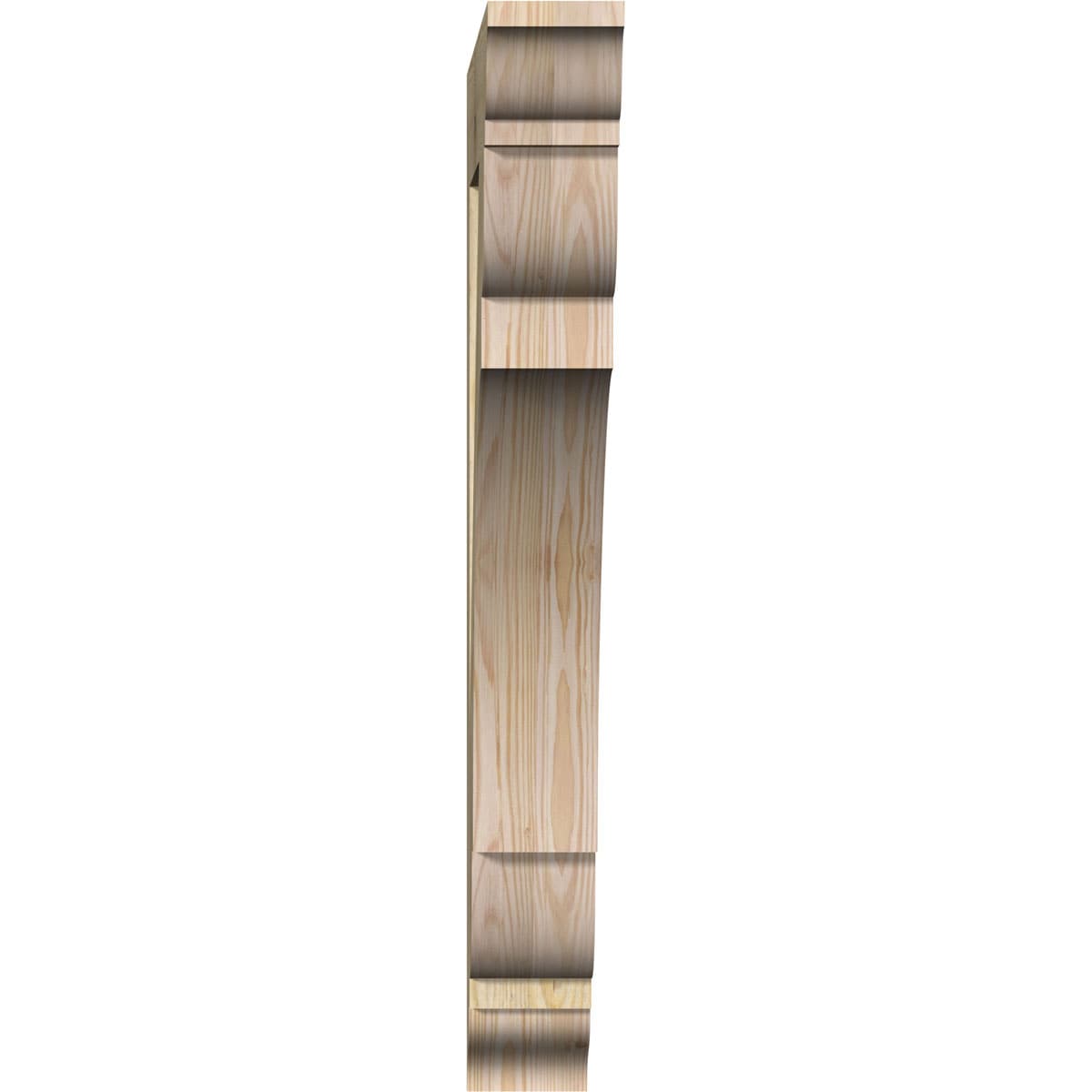 Ekena Millwork BKT04X26X34OLY01RDF Exterior-Brackets-Braces - View #2