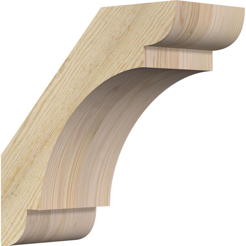 Ekena Millwork BRC06X14X14OLY00RDF 6-in x 14-in x 14-in Douglas Fir Unfinished Wood Olympic rough sawn
