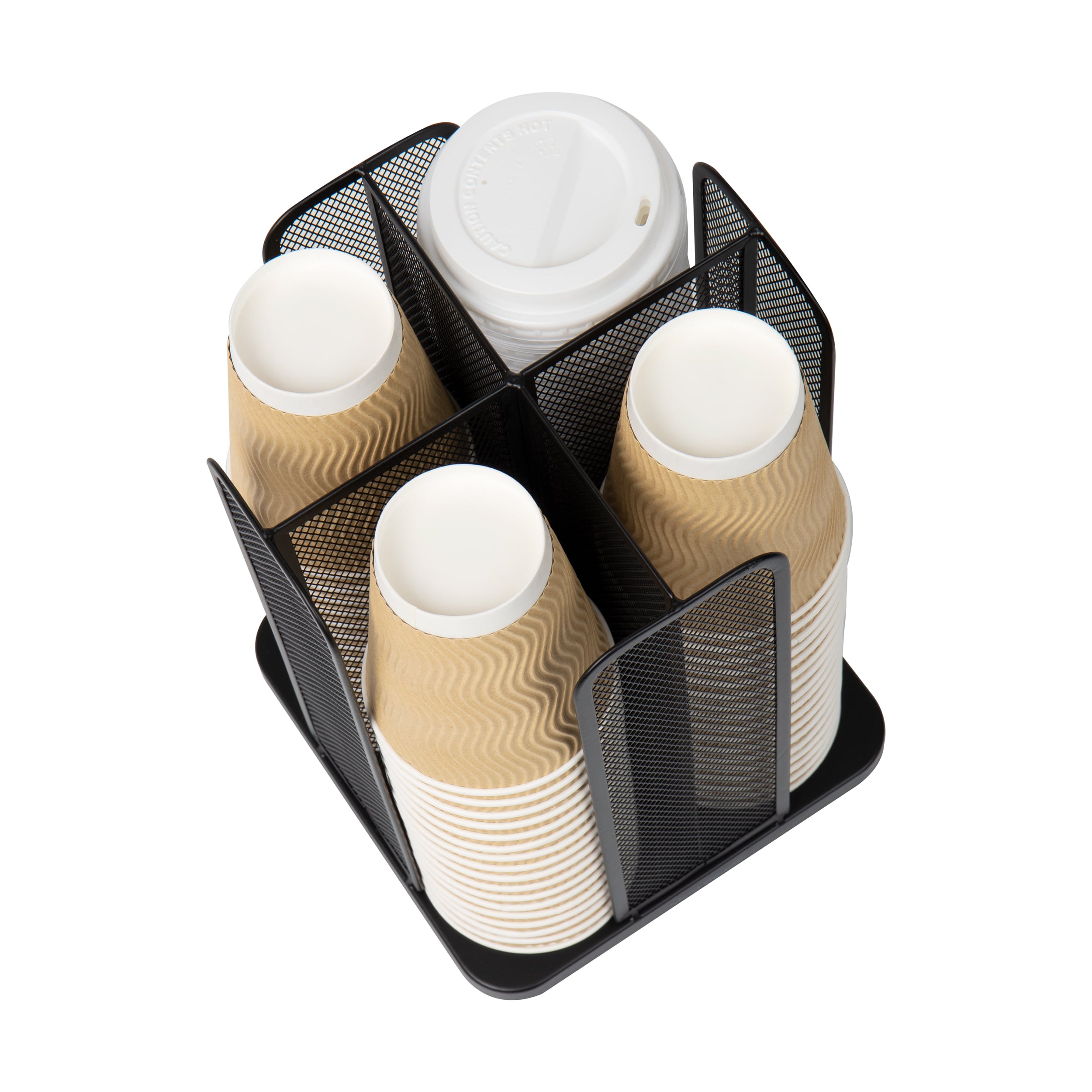 Cup and Lid Carousel Holder