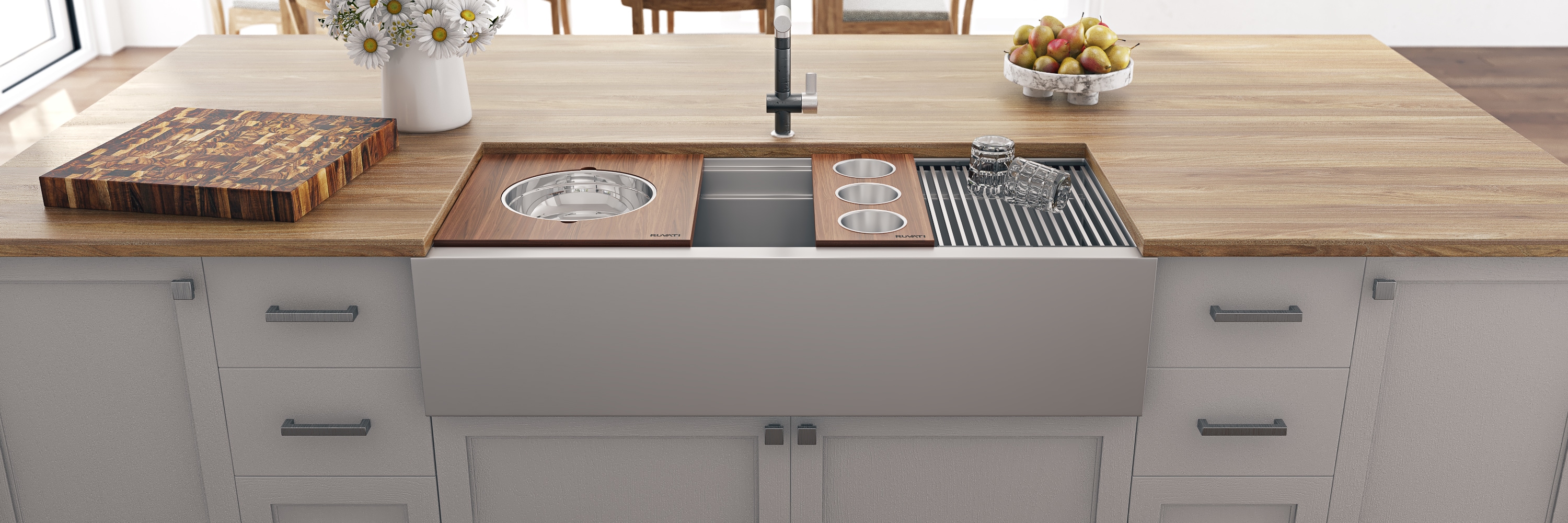 Ruvati RVH9333 Kitchen-Sinks - View #7