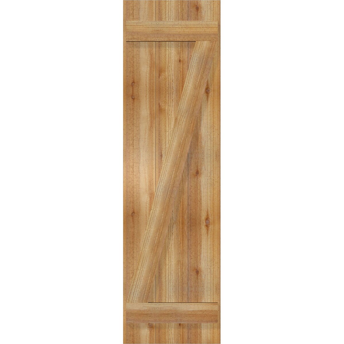 Ekena Millwork RBJ06Z16X057RWR Exterior-Shutters - View #5