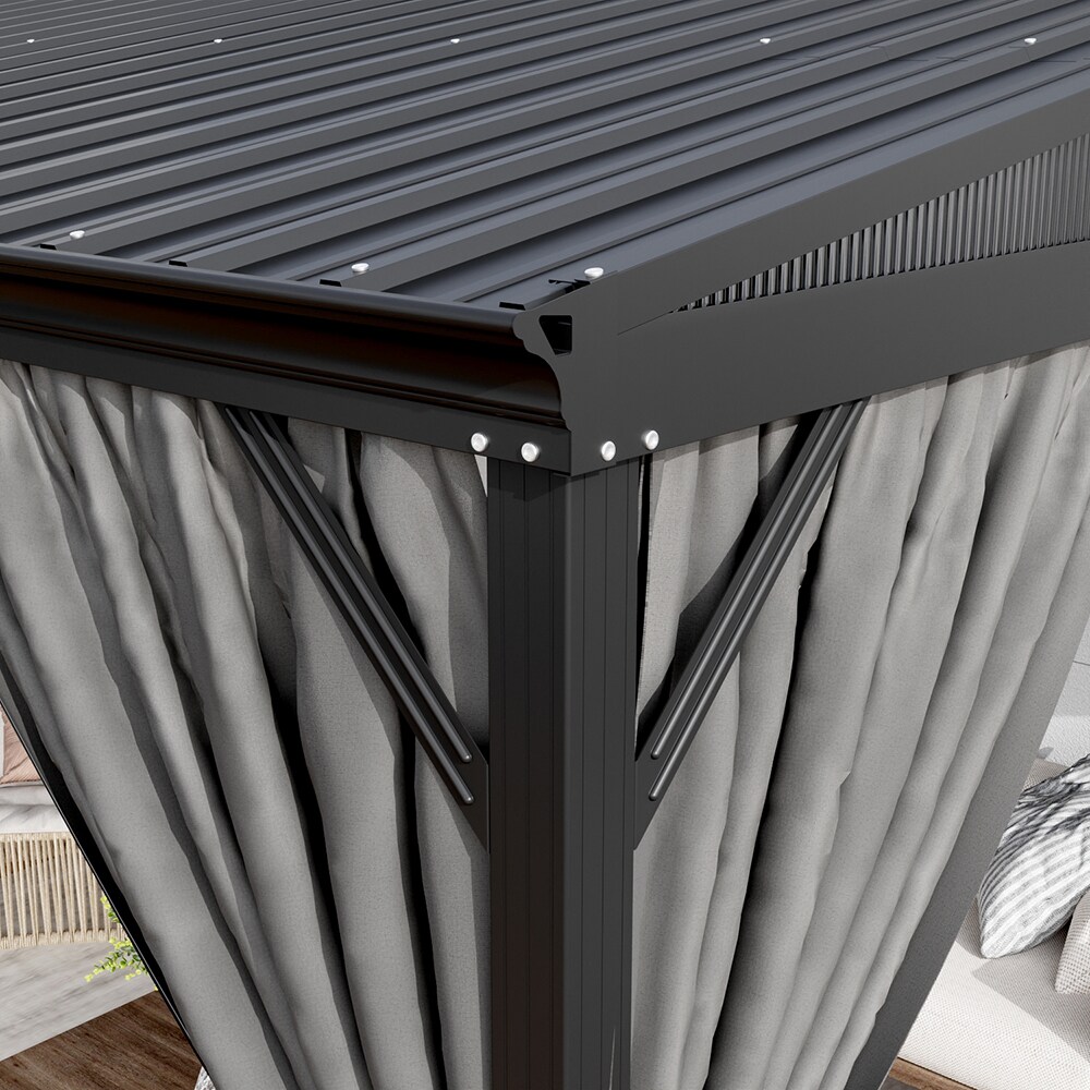 Homsee V-KF510012-02-ABC Wood-Resin-Gazebos - View #8