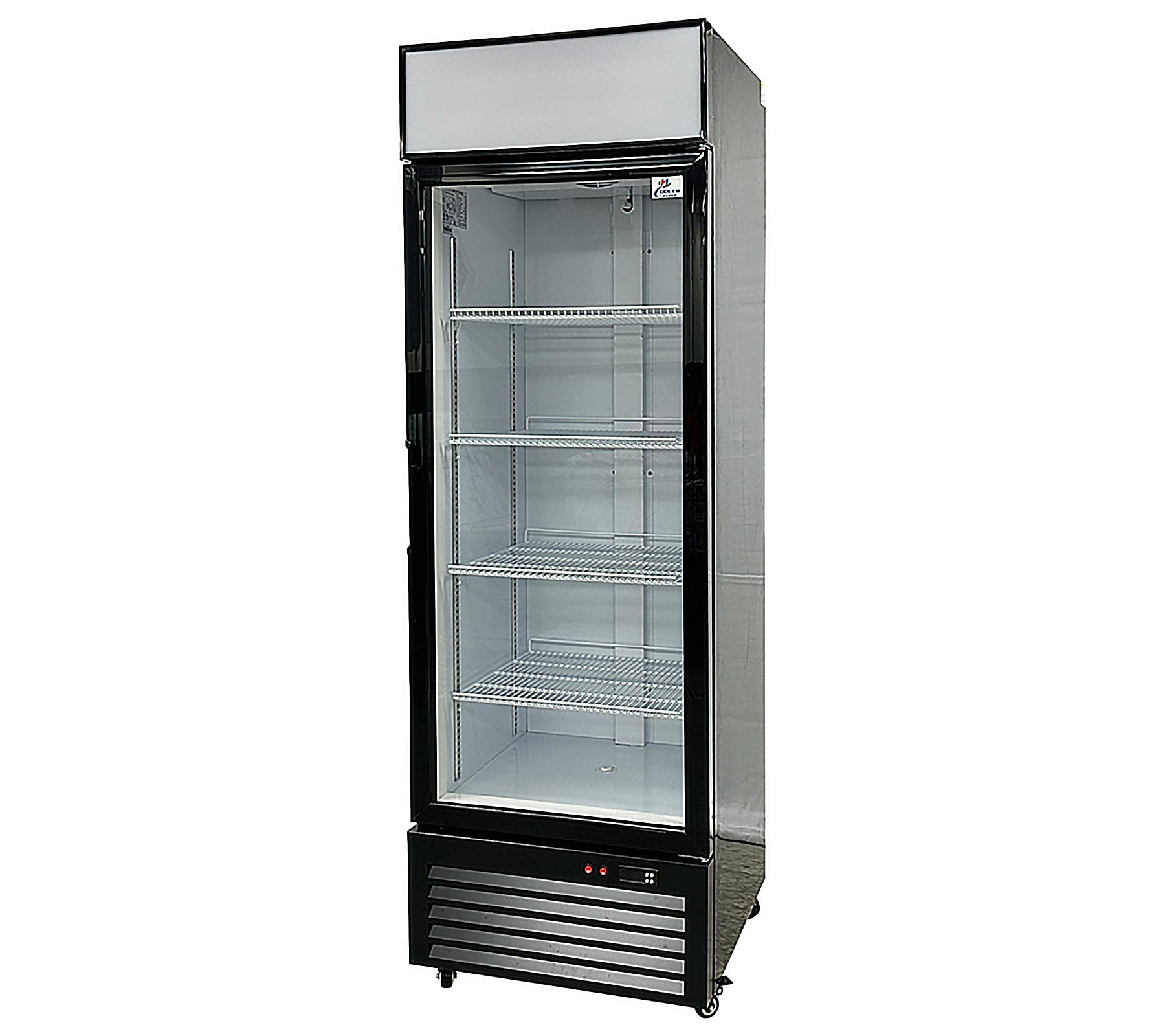 Cooler Depot 3XXP600WB 27.5-in W 200 -Can Capacity GLASS Built-in/Freestanding Indoor Beverage Refrigerator with Glass Door