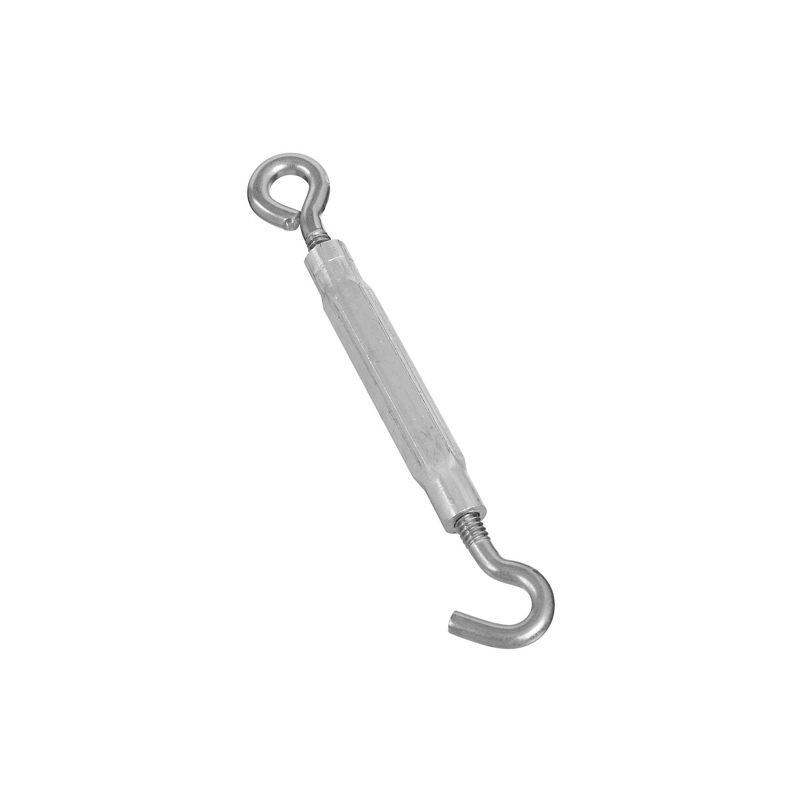 National Hardware 2173BC 1/4 x 7-1/2 Hook and Eye Turnbuckle Stainless Steel/Aluminum #N221952