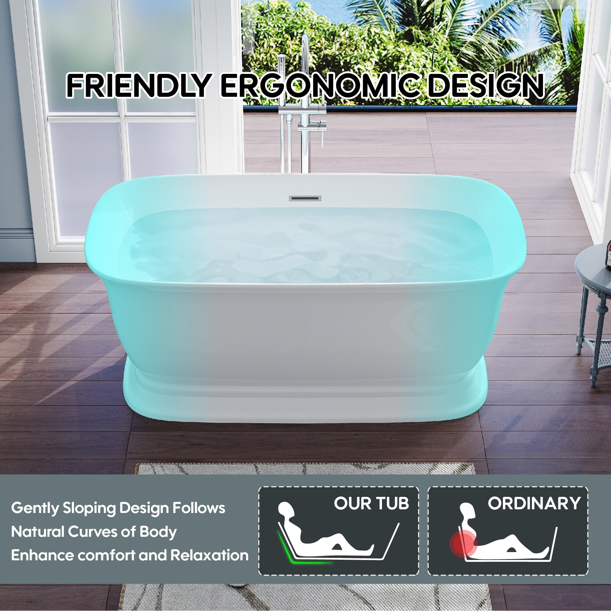 Forclover TUW-TI150 bathtubs - View #12