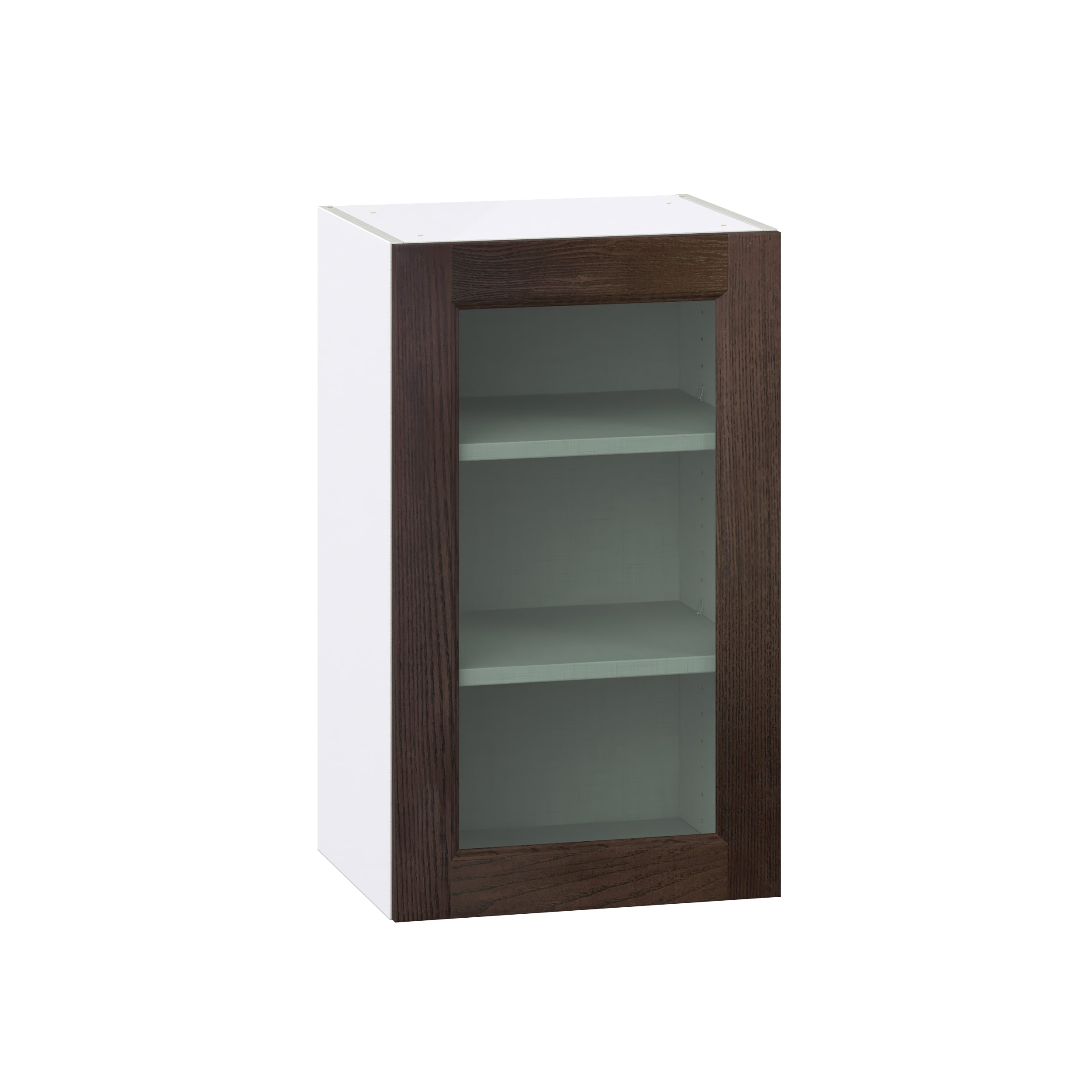 Hugo&Borg Montclaire 18-in W x 30-in H x 14-in D Wood Wall Fully Assembled Cabinet (Recessed Panel Shaker Door Style)