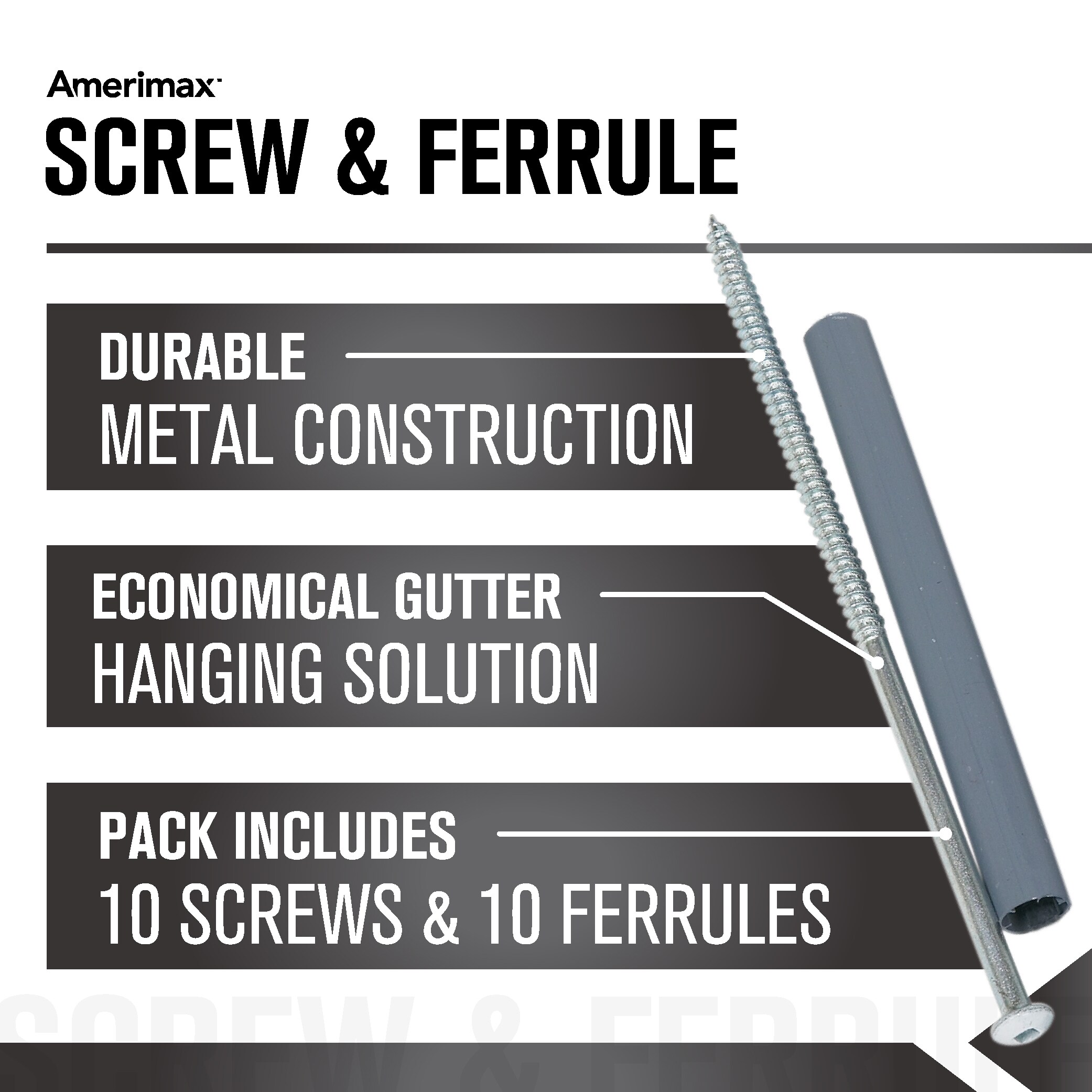 Amerimax 33047PKHP Gutter-Hangers-Brackets - View #4