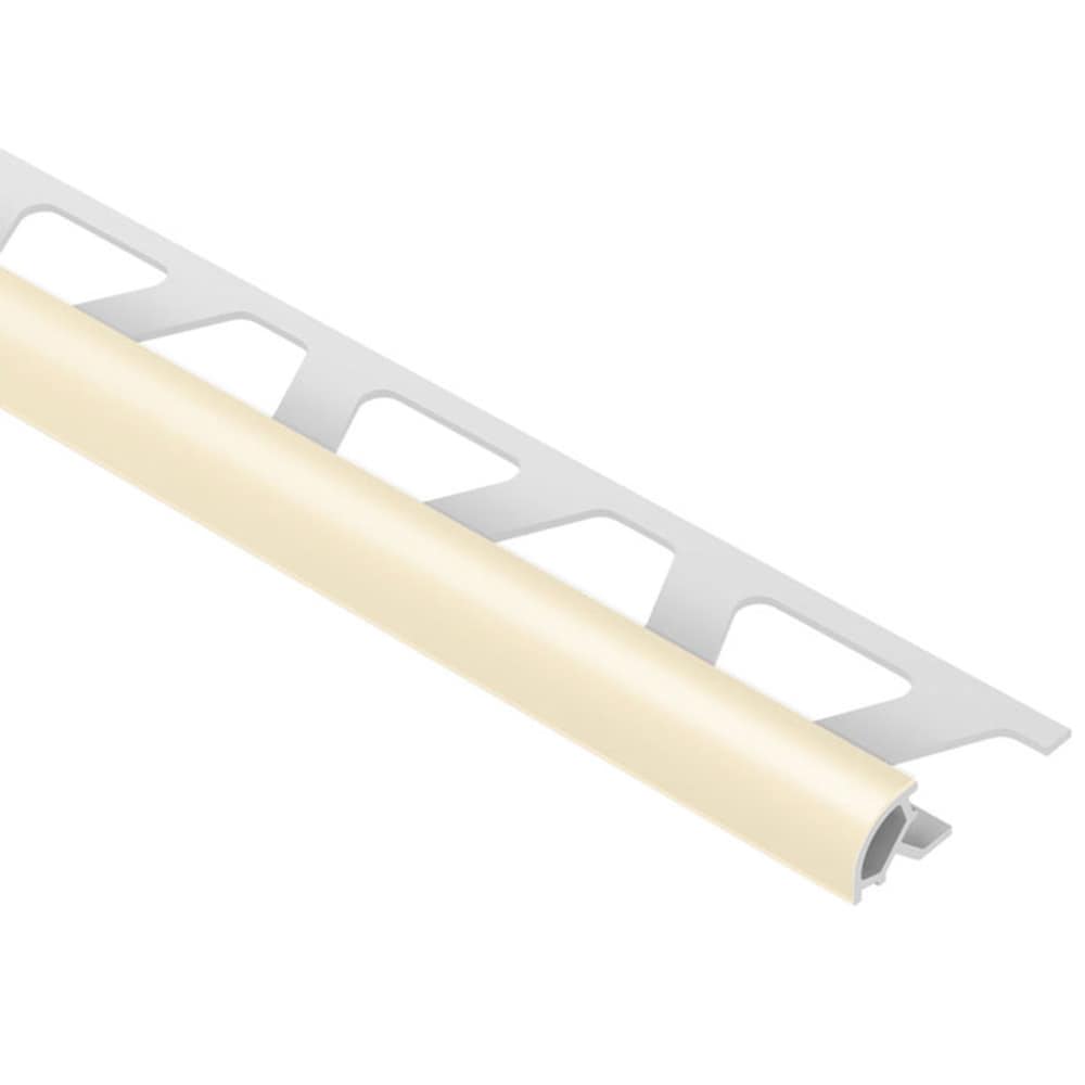 Schluter Systems PRO60SP Rondec 0.25-in W x 98.5-in L Sand pebble PVC Bullnose Tile Edge Trim