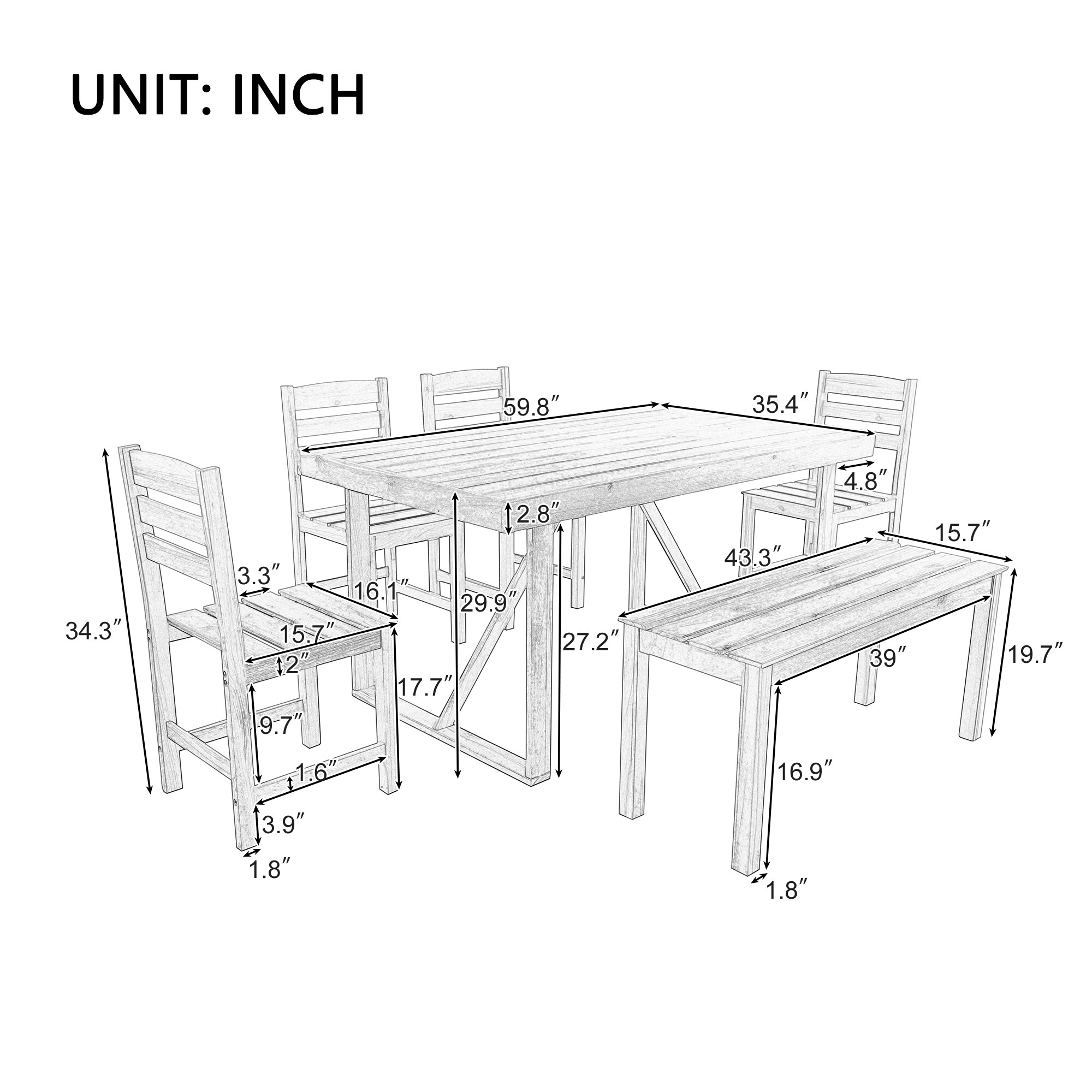 Direct Wicker DWD-396AAA-NA Patio-Dining-Sets - View #11