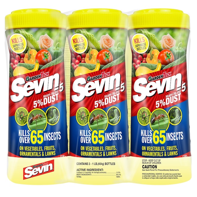 Sevin 5 Dust 1-lb Garden Insect Killer 3-pack In The Pesticides Department At Lowescom