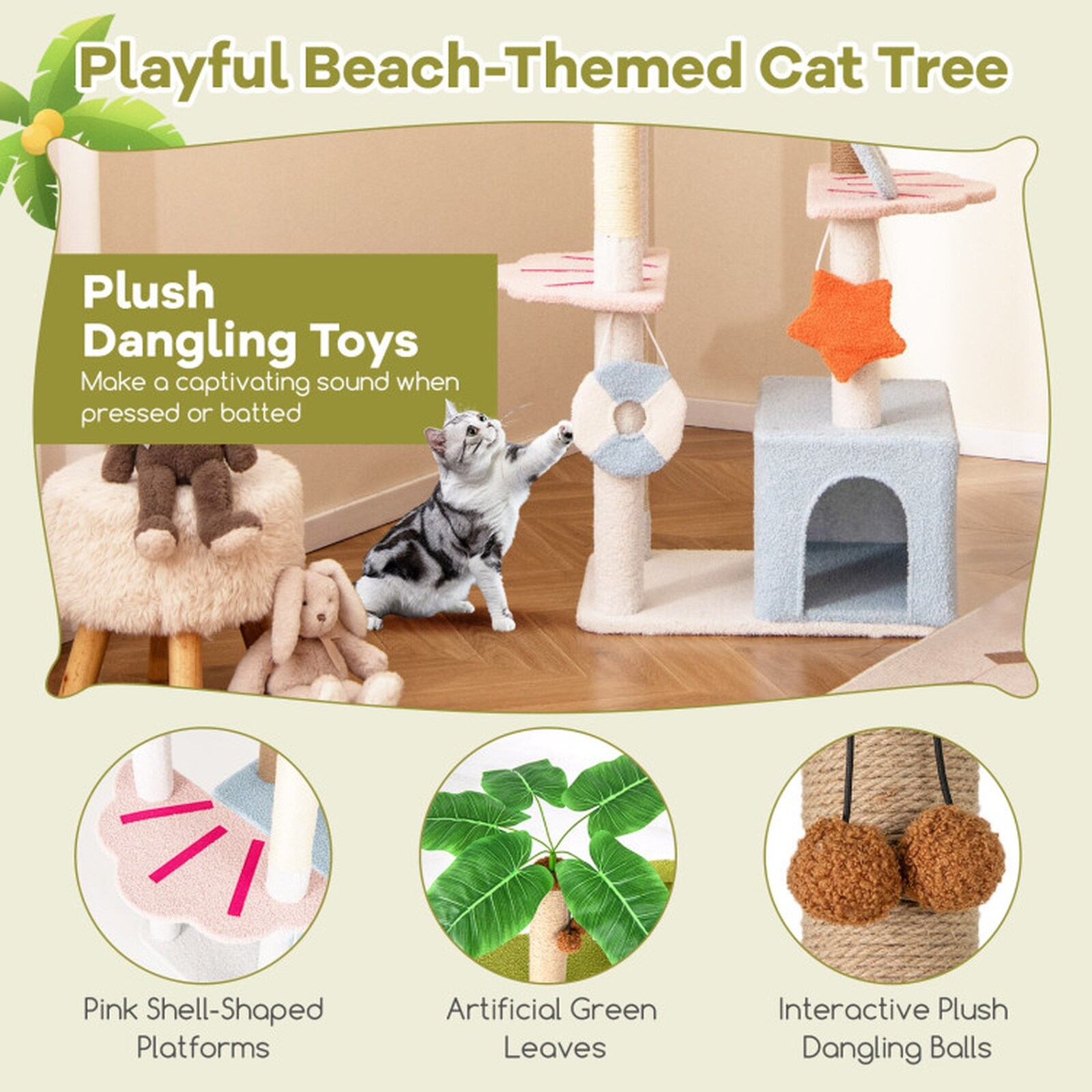 SUGIFT LW102SUGHY2956 Cat-Trees - View #8