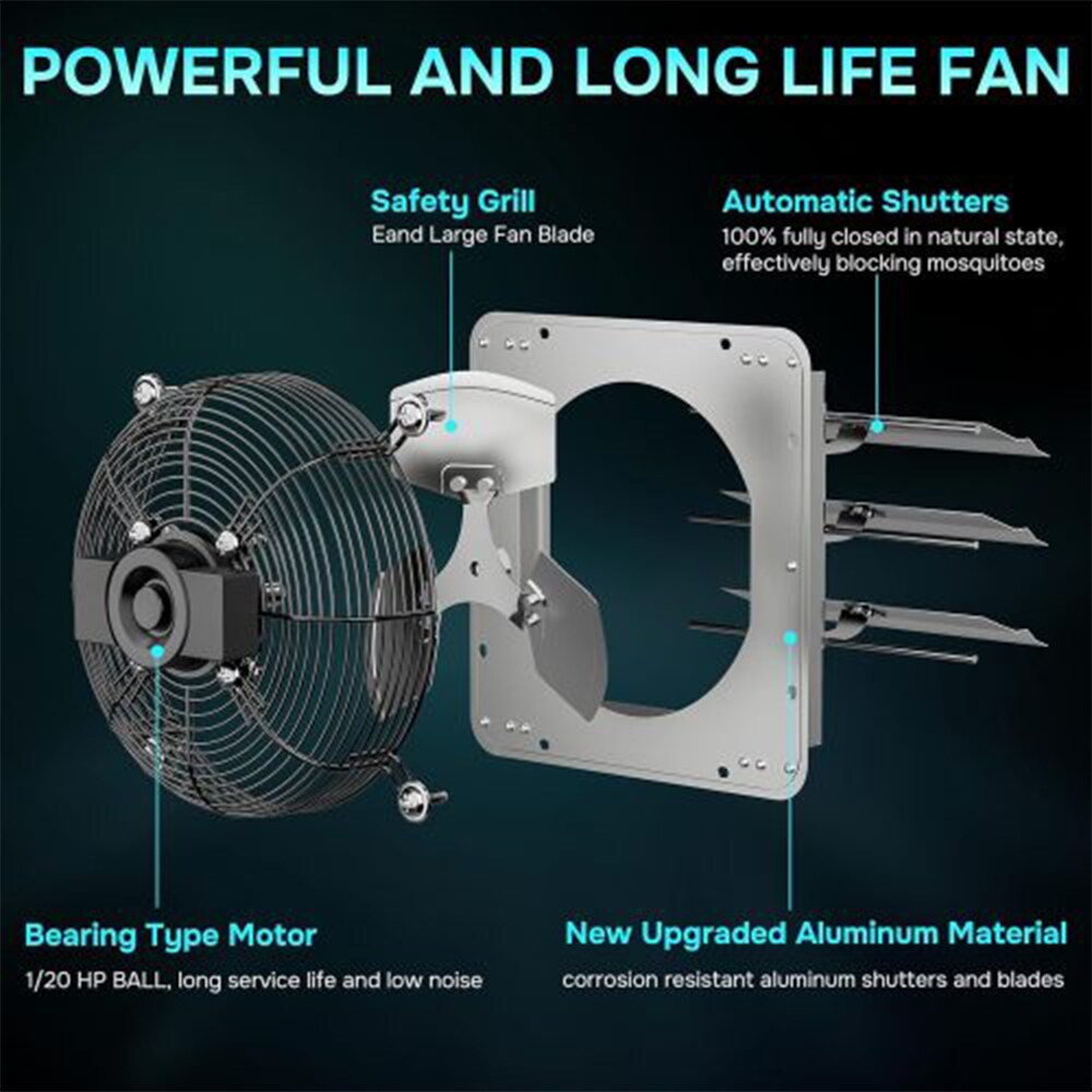 EXTRAUP YHLW113442926 Wall-Mounted-Fans - View #7