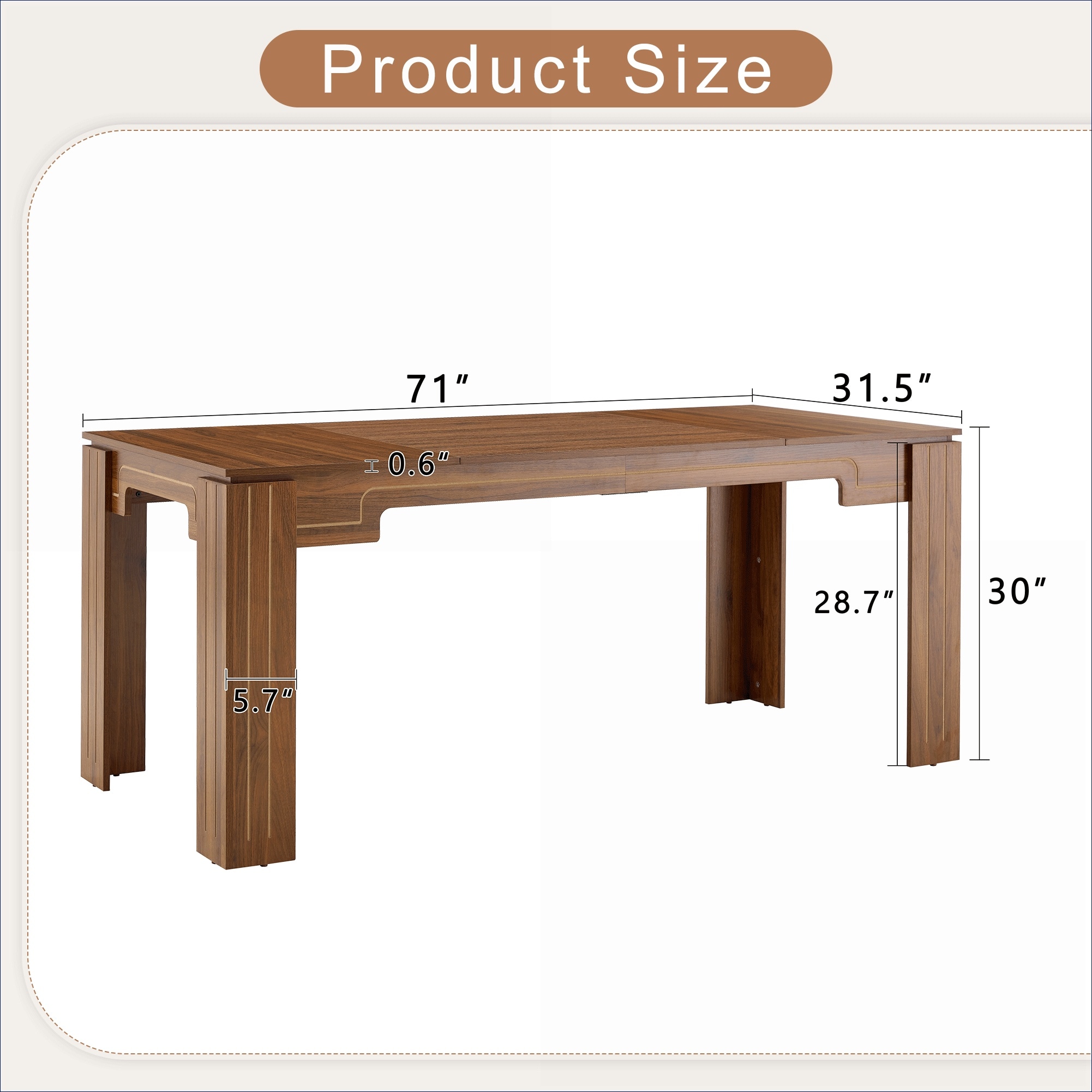Watnature UTXADAVBGP2O Dining-Tables - View #11