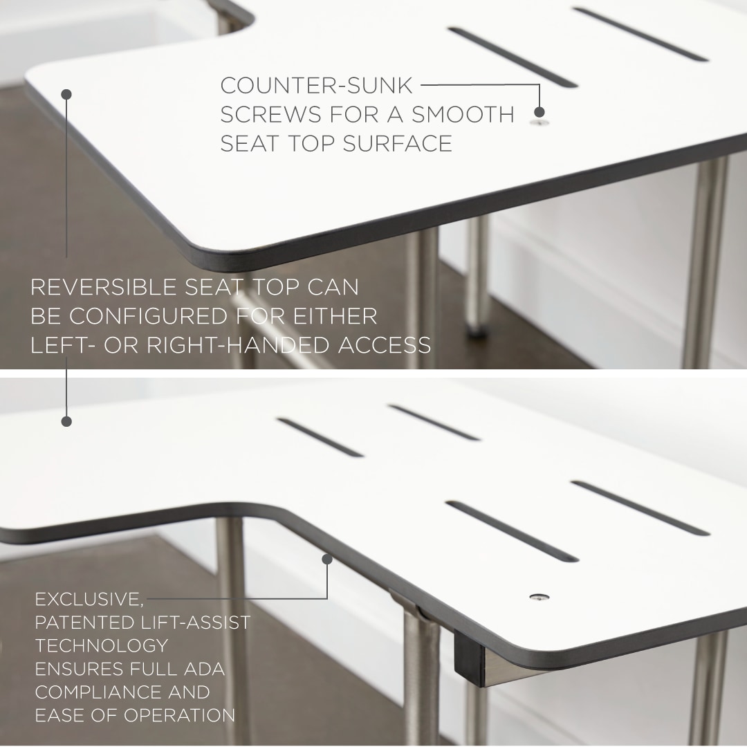 Seachrome SLR2-320225-PWS Bath-Safety-Seats-Benches - View #5