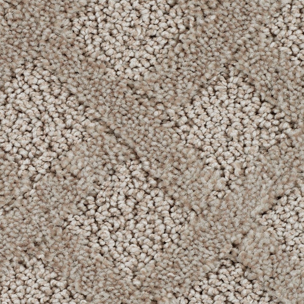 STAINMASTER STP59-12-L015 Fashionable Charm Homespun Brown 40-oz sq yard Triexta Multi-level loop Indoor Carpet