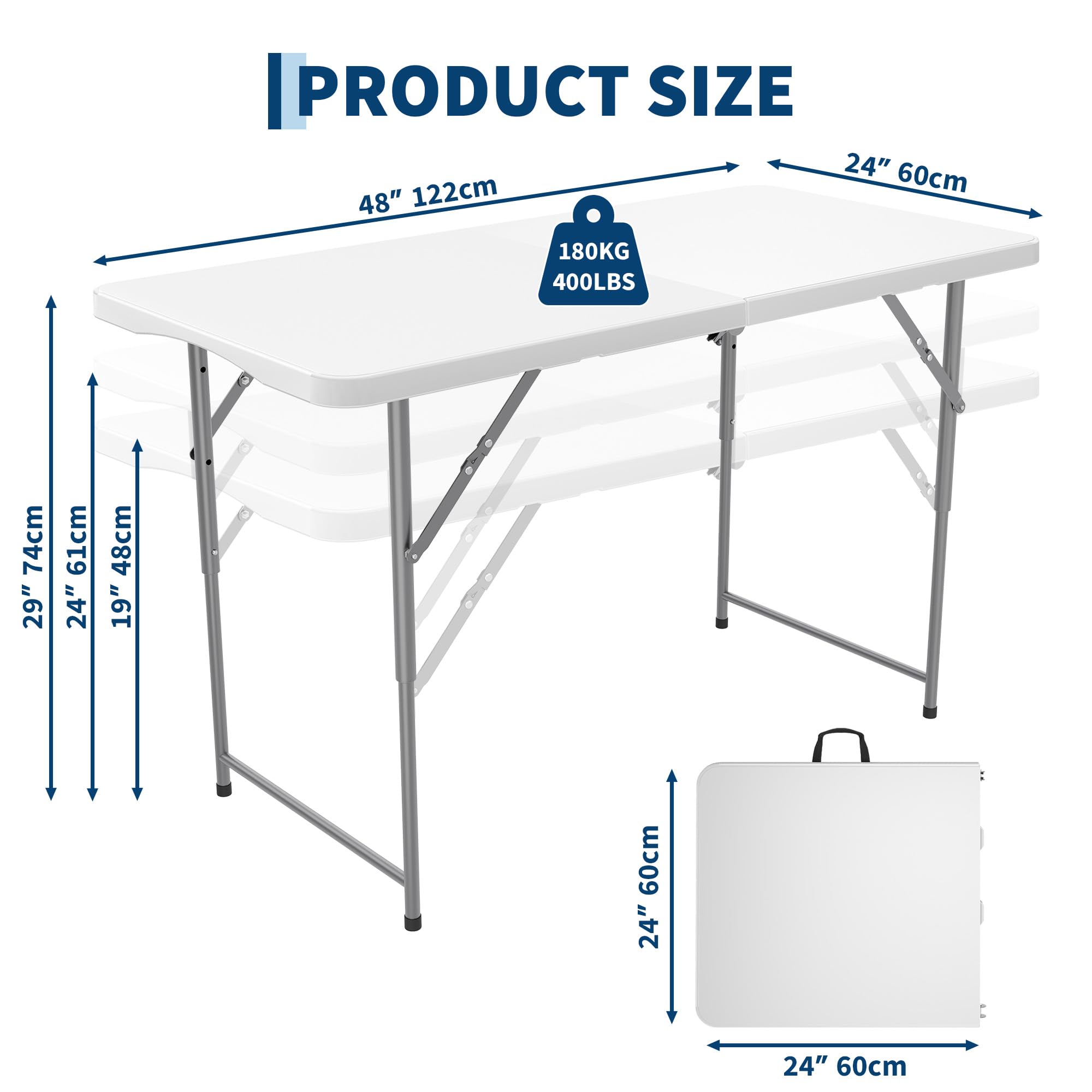 GarveeLife CLJ-ZZMNFZ-XGU16KU Folding-Tables - View #3