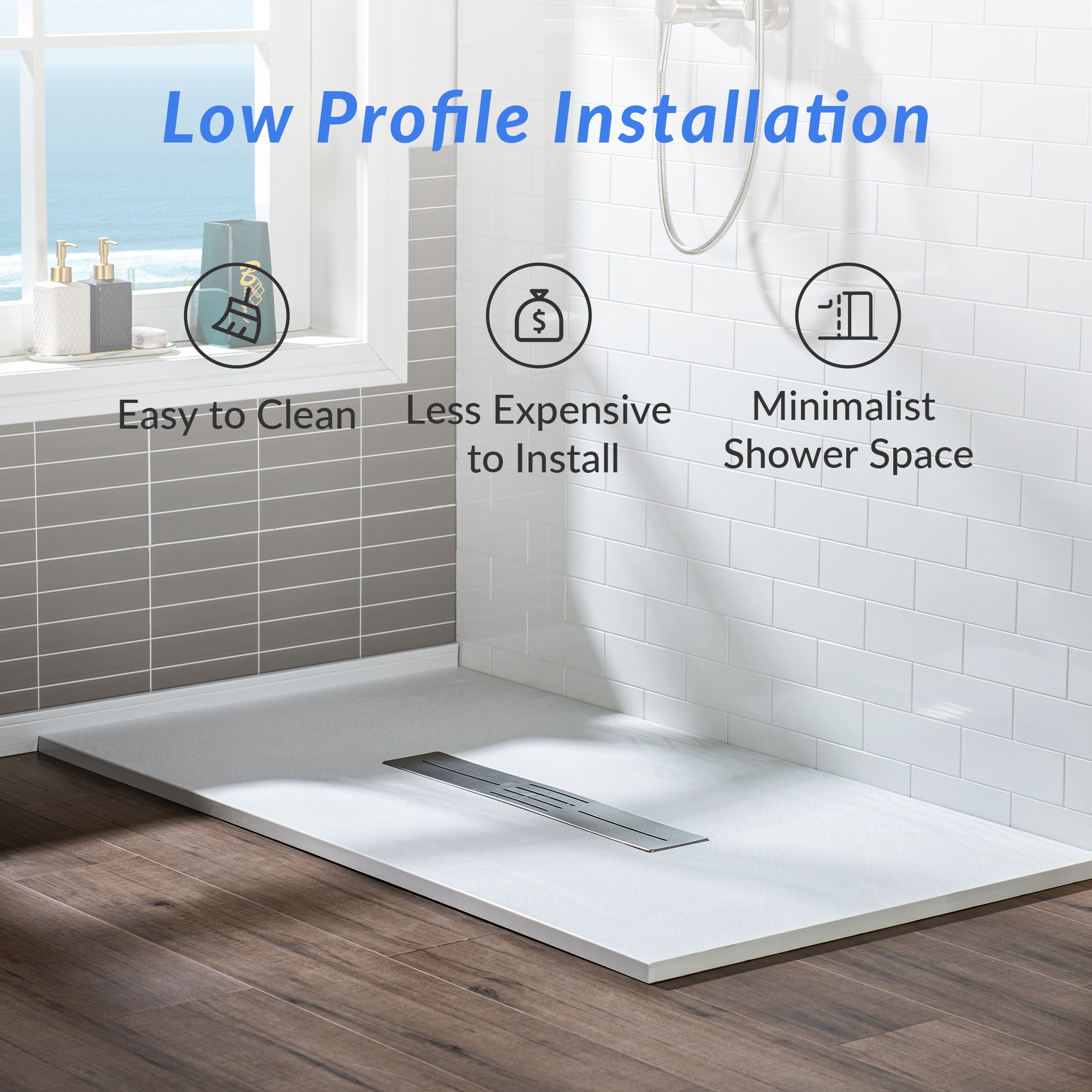 Woodbridge LSB4165 Shower-Floors - View #6