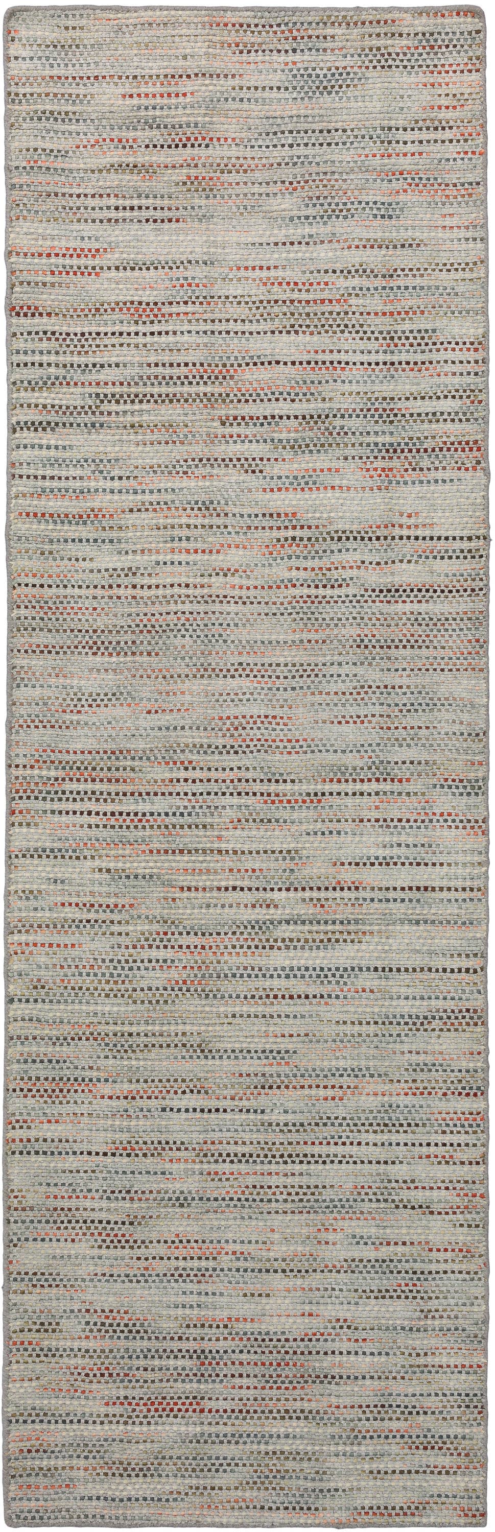 Addison Rugs APX31GR2X8 Phoenix 2 X 8 (ft) Wool Grey Indoor Solid Bohemian/Eclectic Runner Rug