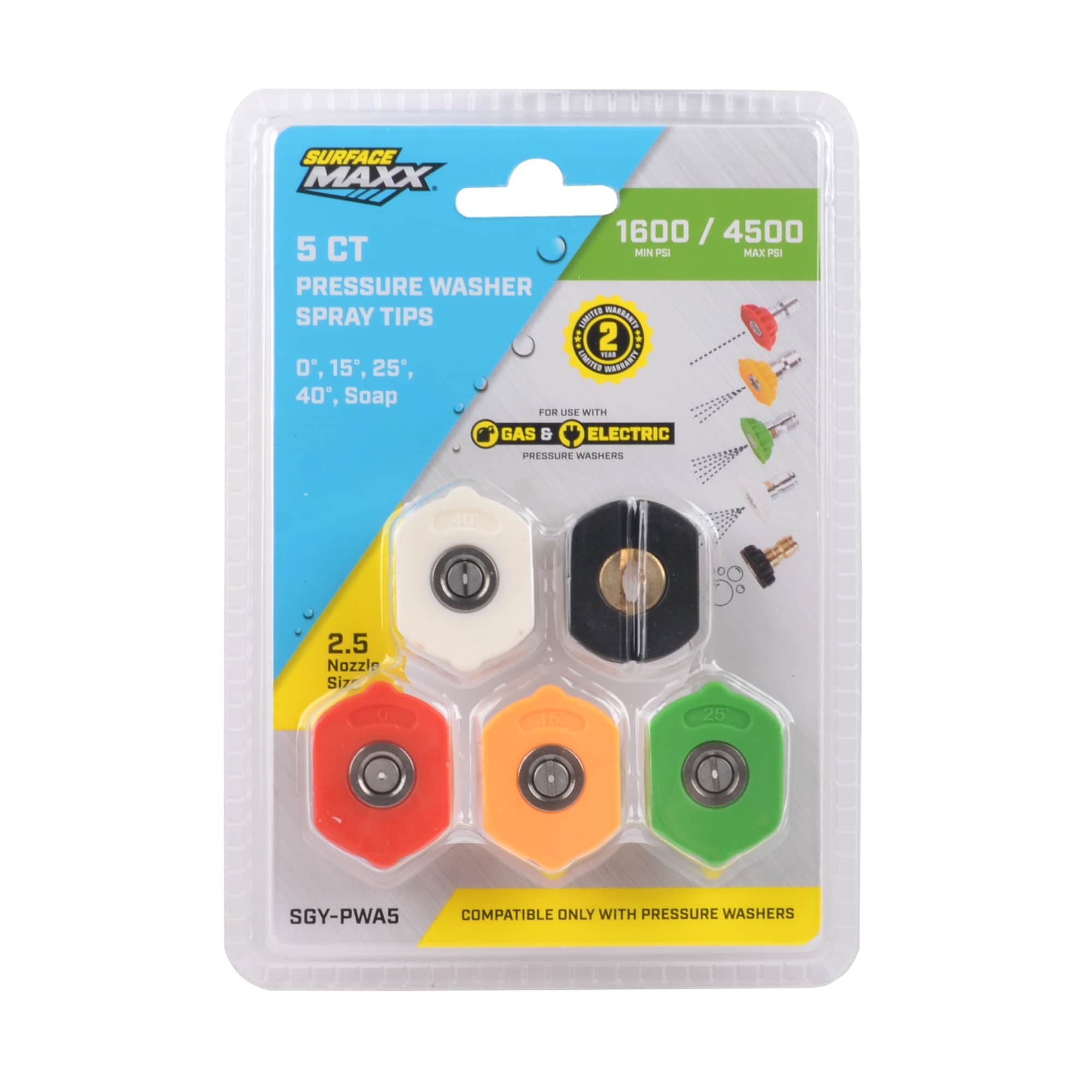 SurfaceMaxx SGY-PWA5 Pw-Nozzles-And-Swivels - View #13