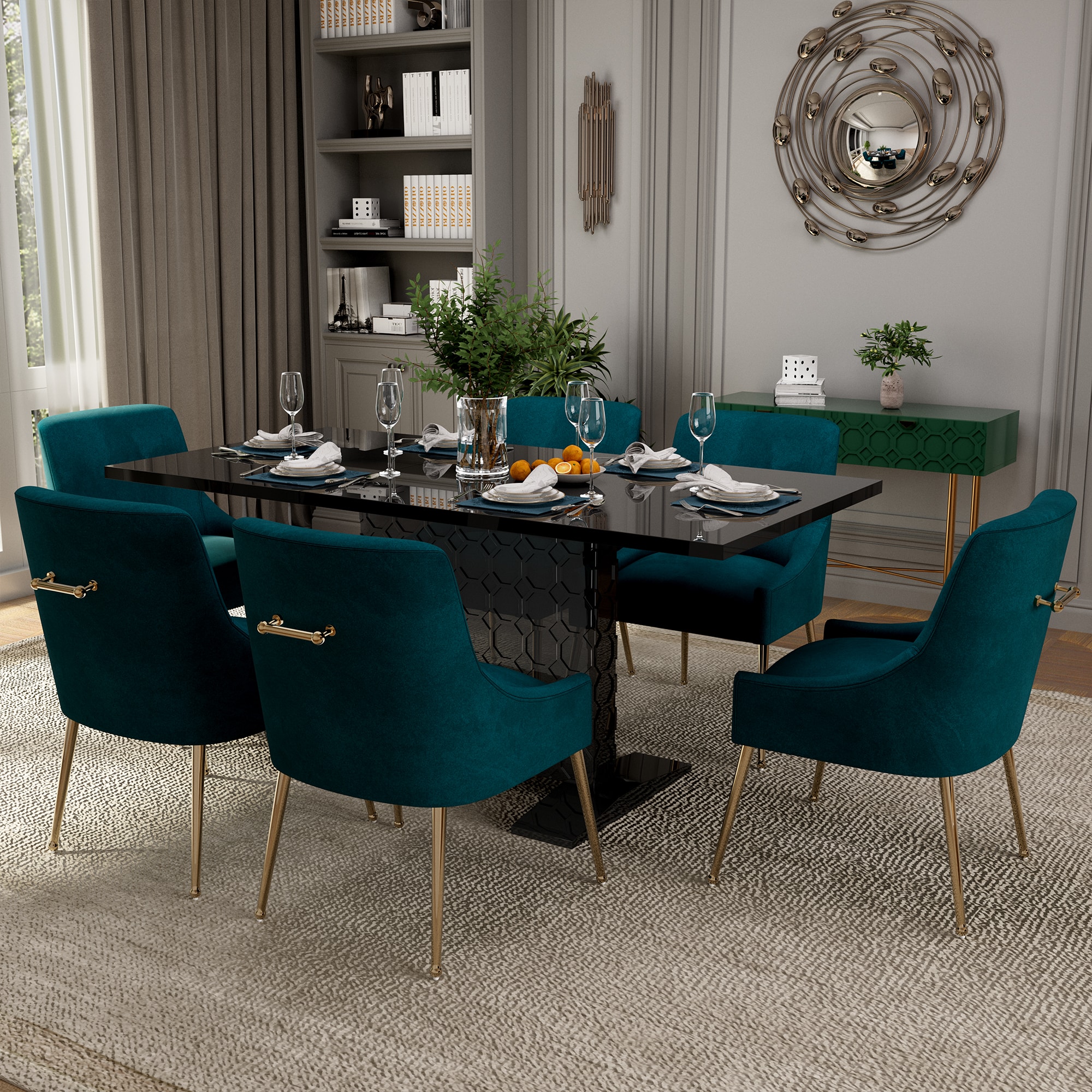 Clihome CL-ST1-BK700LGR Dining-Sets - View #4