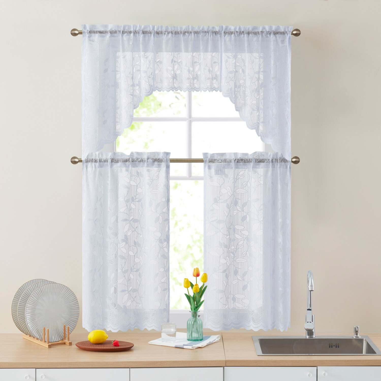 HLC.me JYC-SWG-36-WHT valances - View #2