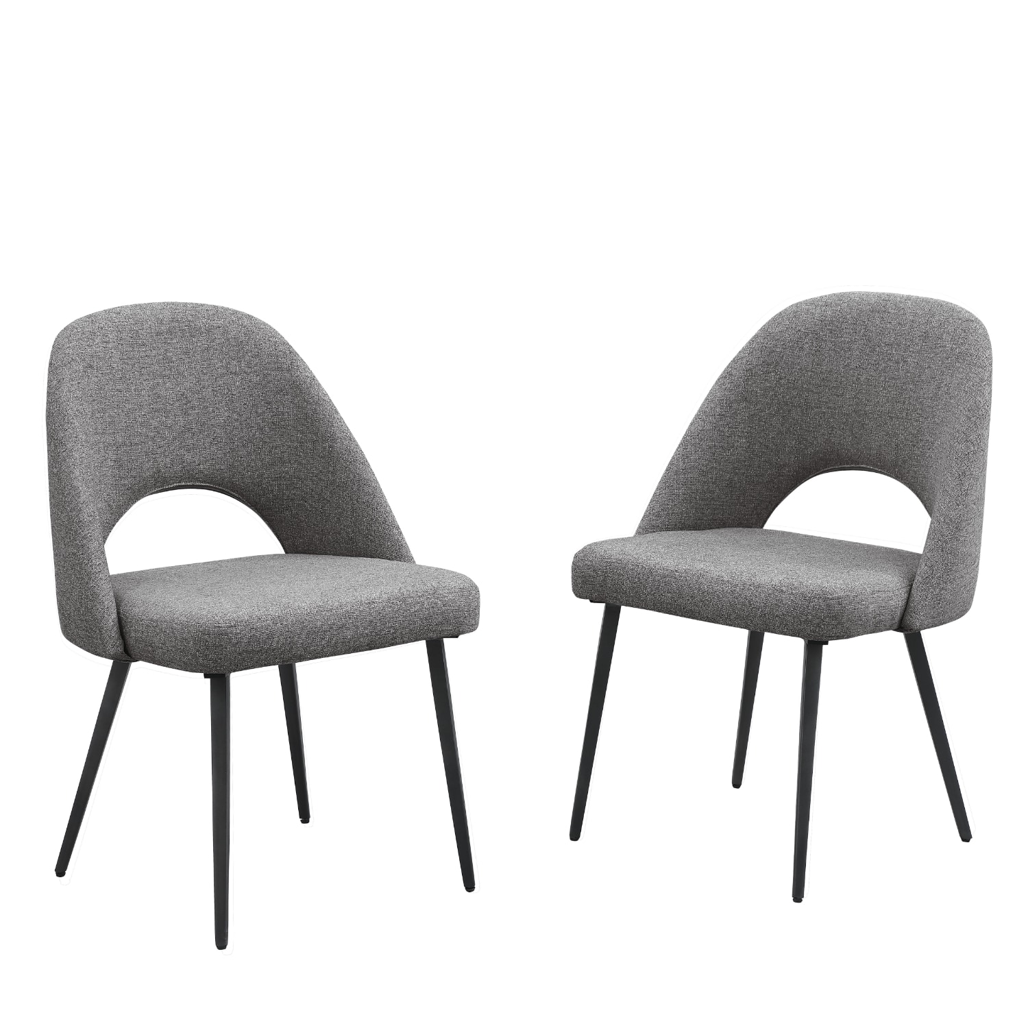 FARATI D2004DC-GREY Dining-Chairs - View #2