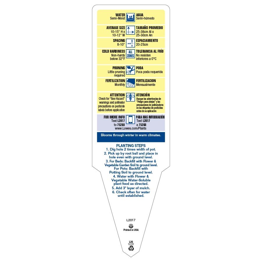 Lowe's 912346 annuals - View #3