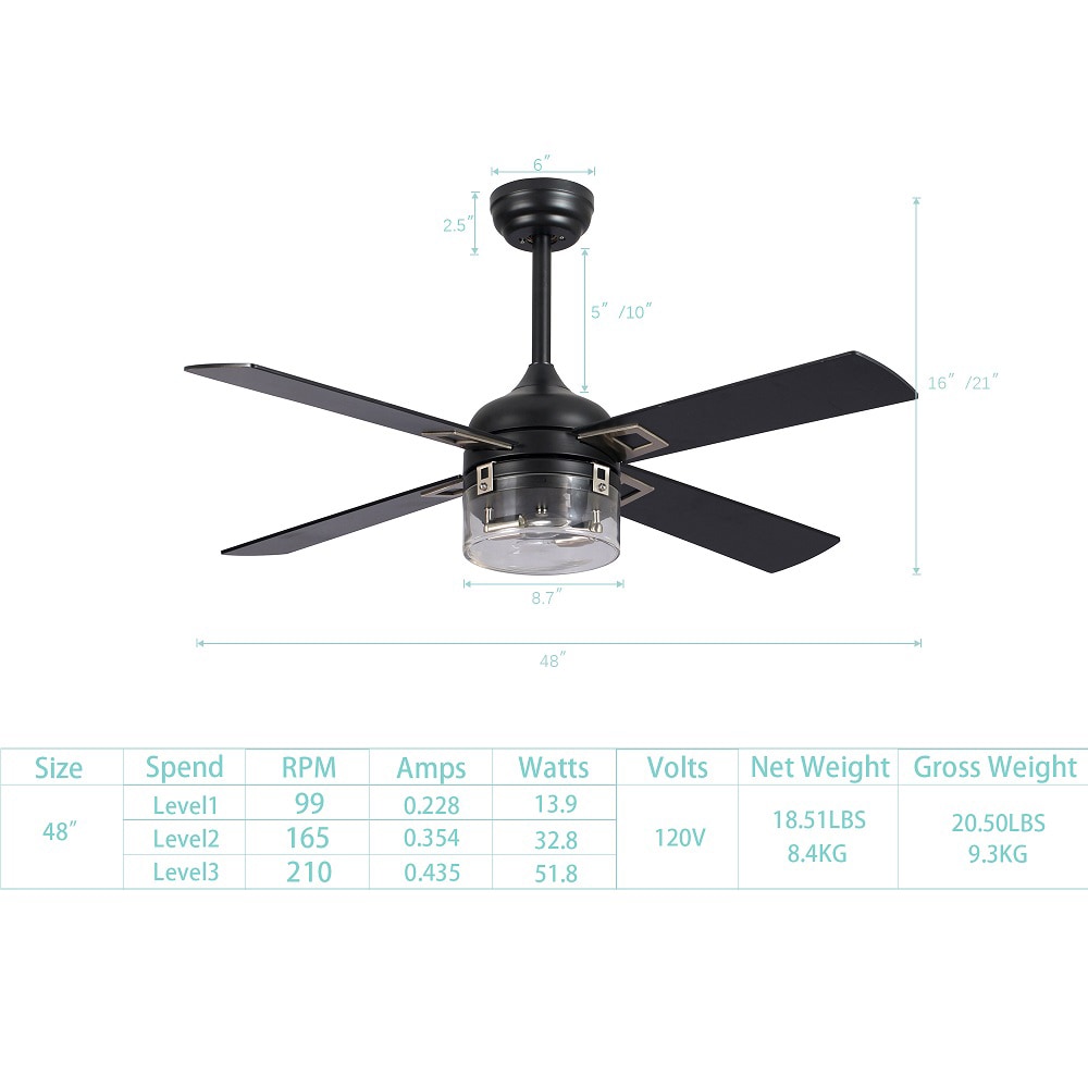 Sunrinx MG39-1-66L Ceiling-Fans - View #10