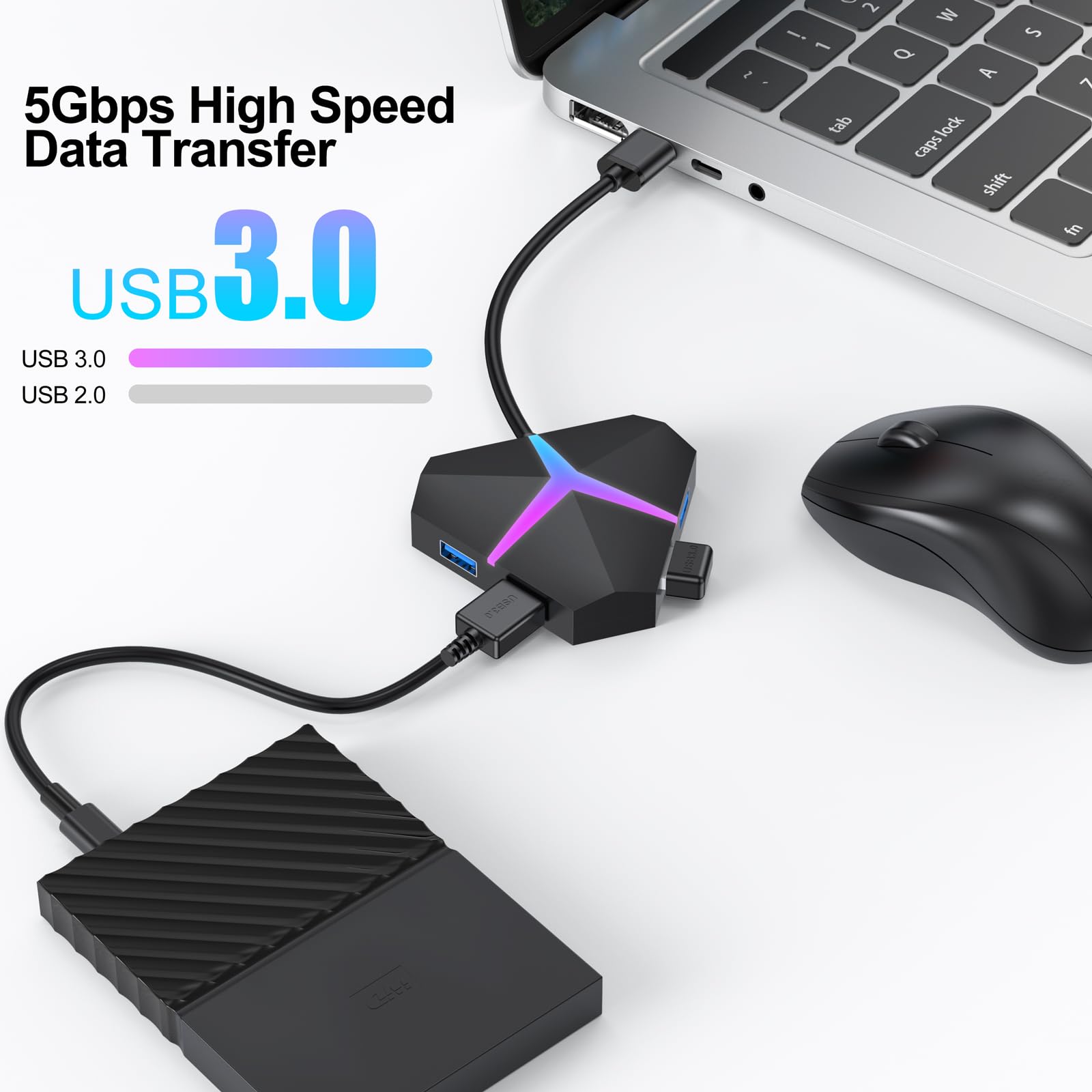 Adrinfly LAD0812D390 Usb-Cable - View #2
