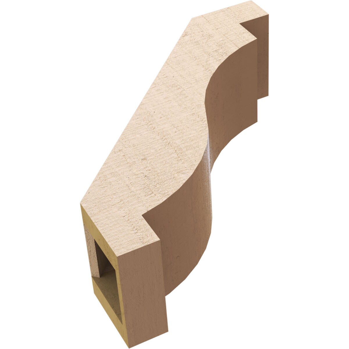 Ekena Millwork BRCUR05X14X14CHGRCPR braces - View #7