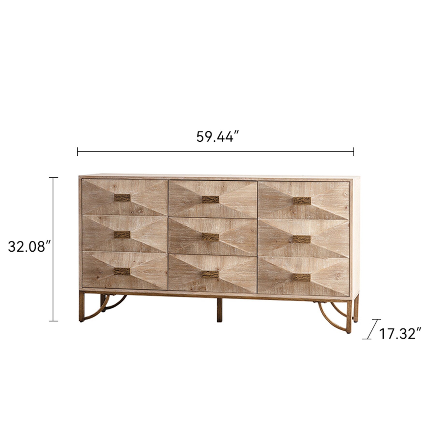 SINOFURN SYF1300013WT Dining-Kitchen-Storarge - View #3